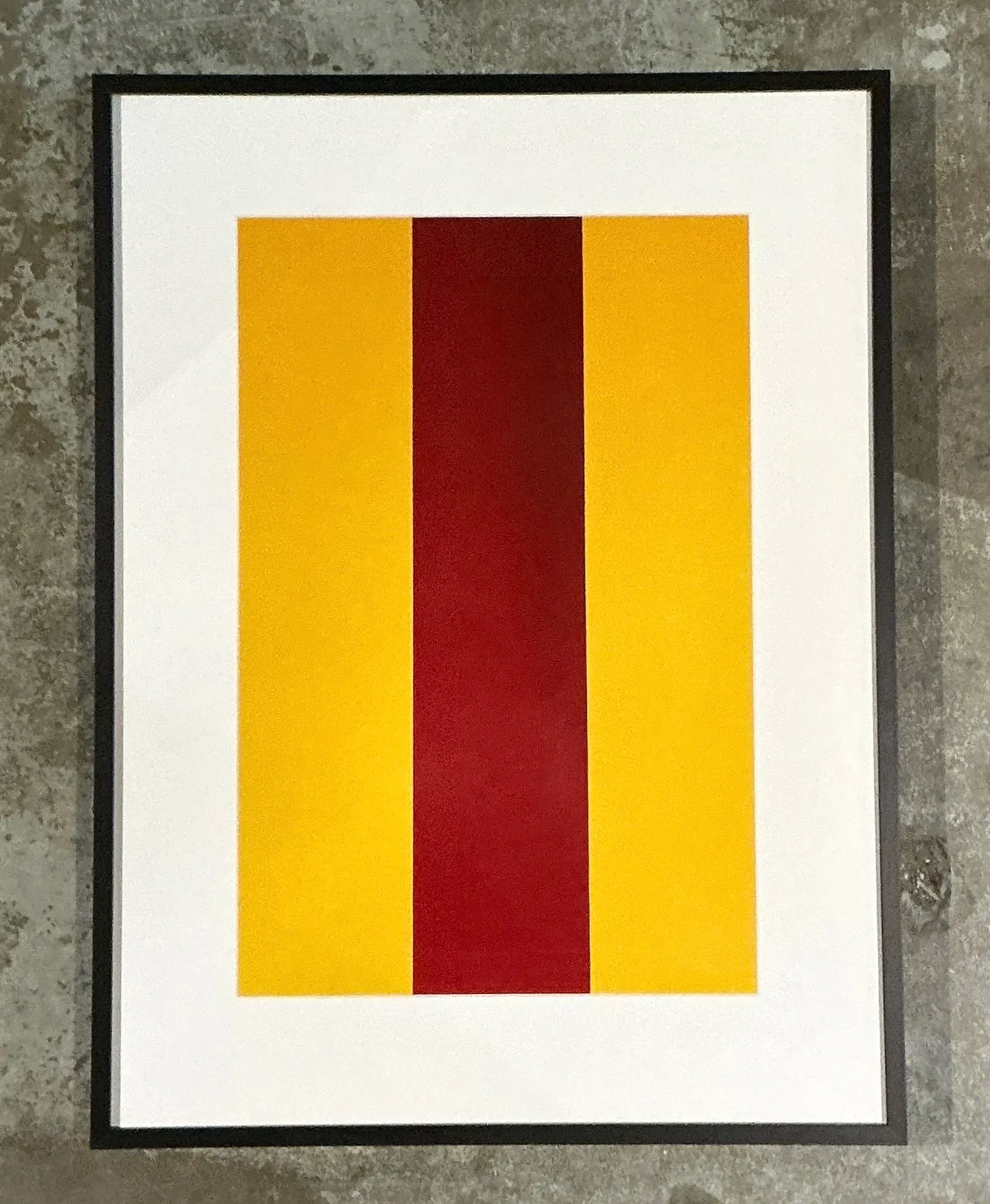 Vintage Peter Stephan’s Geometric Abstract Stripe Series On Paper — additional photo 5