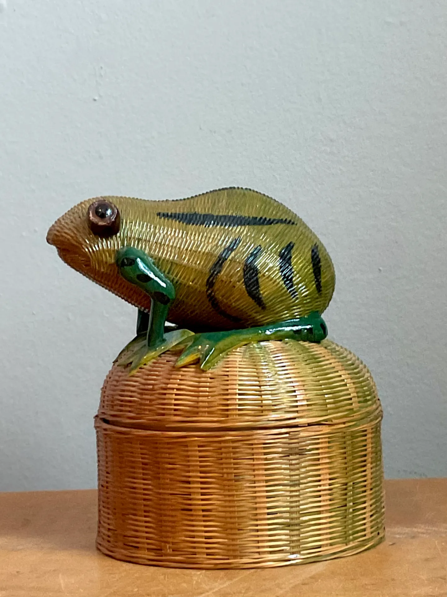 Vintage Shanghai Weave Frog Basket — additional photo 7