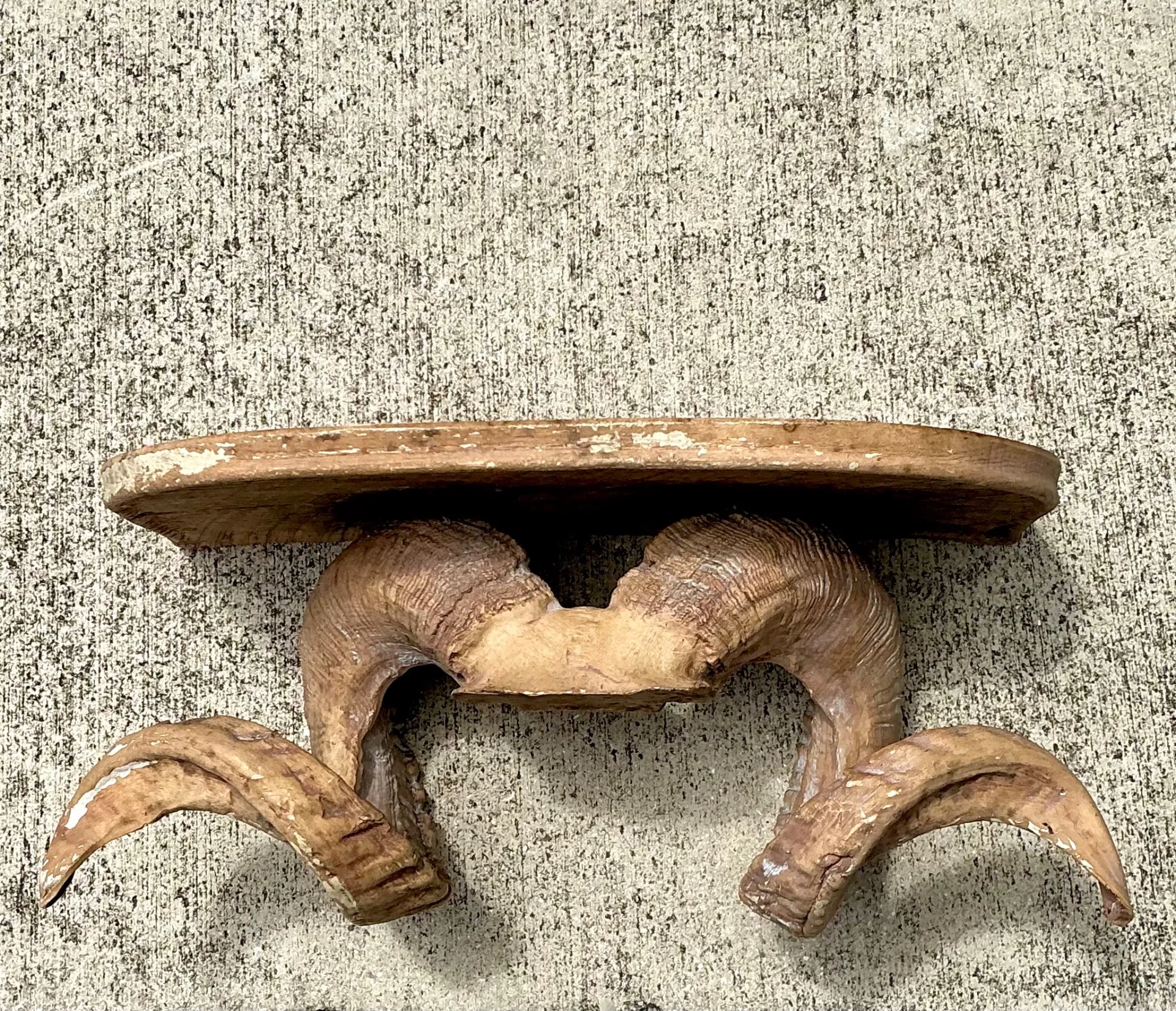 Vintage Faux Ram’s Horn Bracket — additional photo 5