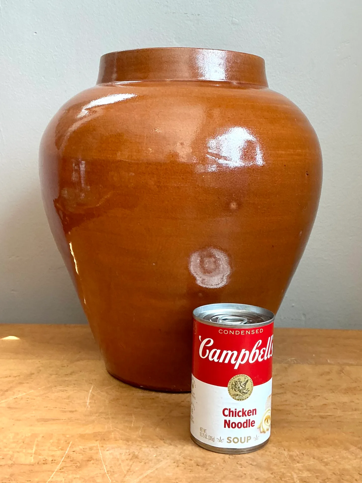 Vintage Moroccan Glazed Ceramic Vase — additional photo 5
