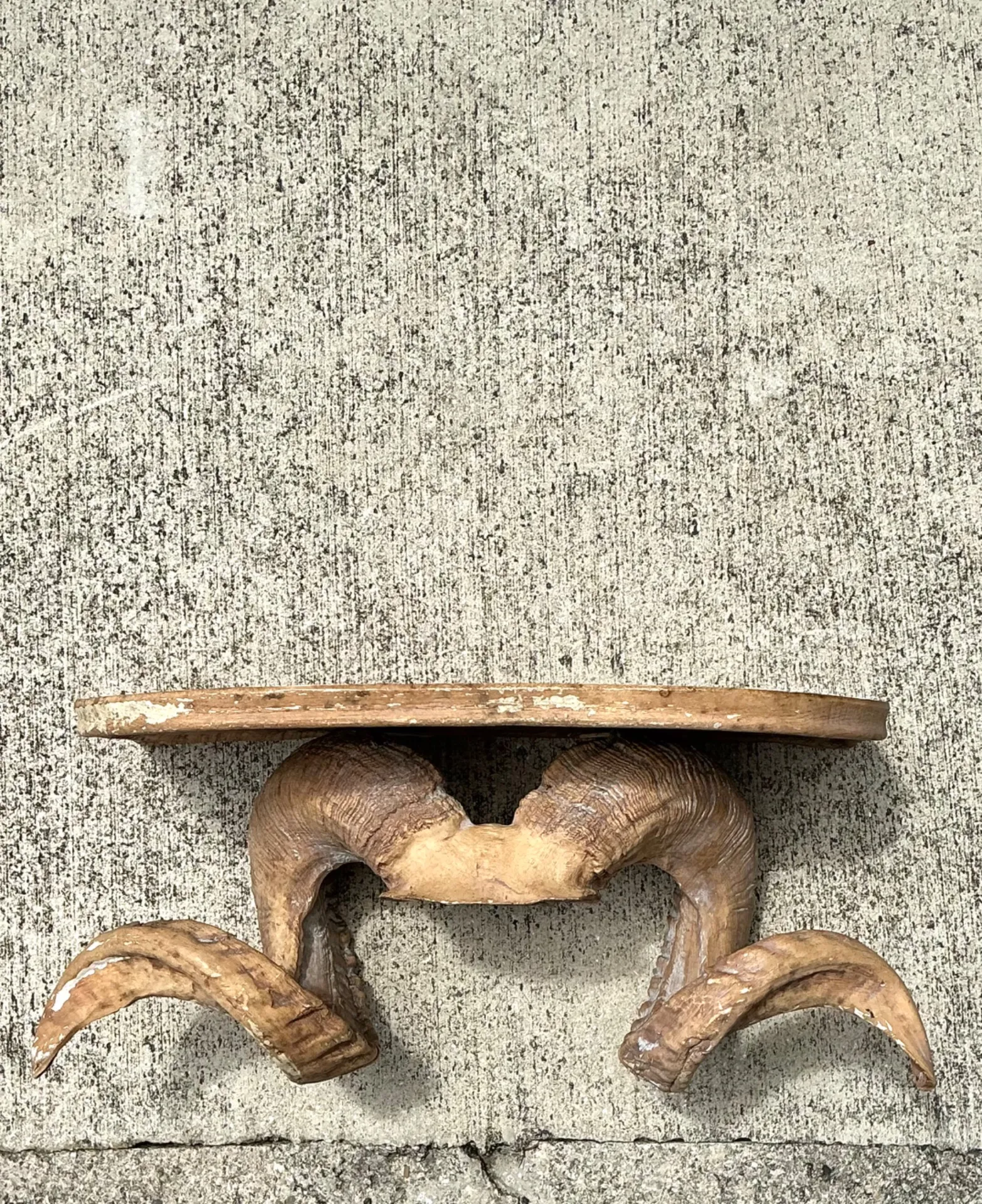 Vintage Faux Ram’s Horn Bracket — additional photo 7