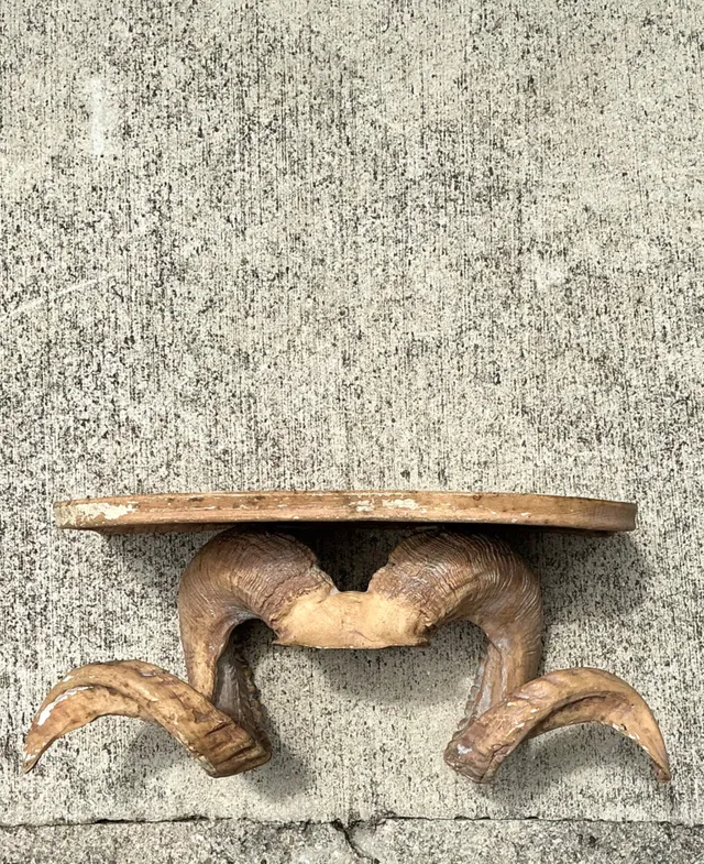 Vintage Faux Ram’s Horn Bracket — additional photo 7