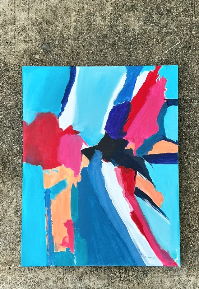 Abstract Expressionist Oil Painting on Canvas — additional photo 7