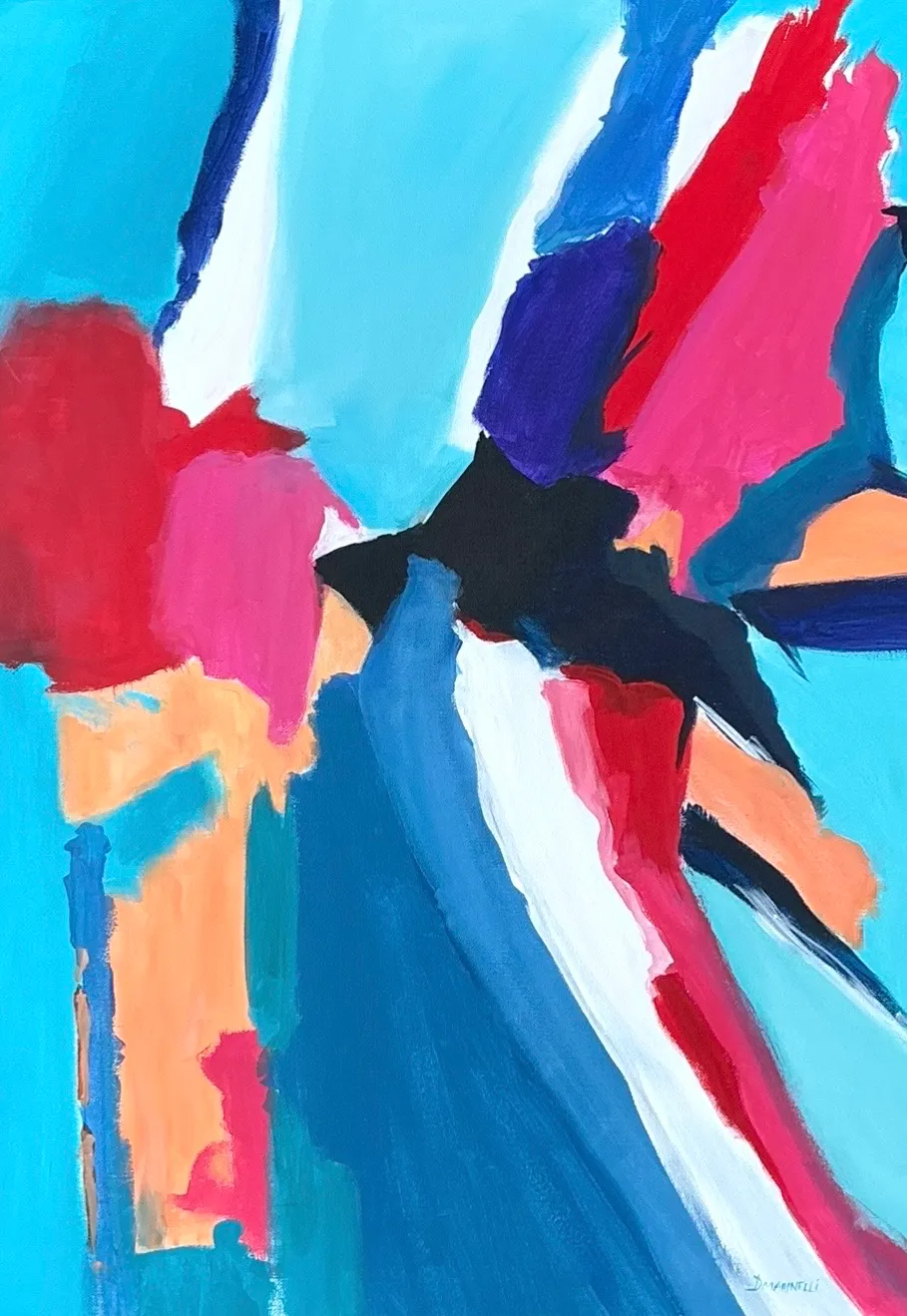 Abstract Expressionist Oil Painting on Canvas — additional photo 3