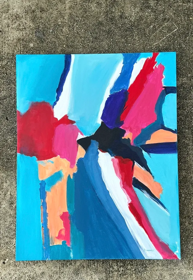 Abstract Expressionist Oil Painting on Canvas — additional photo 5