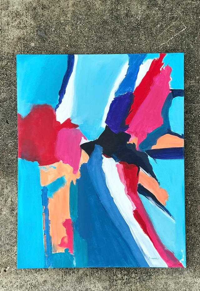 Abstract Expressionist Oil Painting on Canvas — additional photo 6