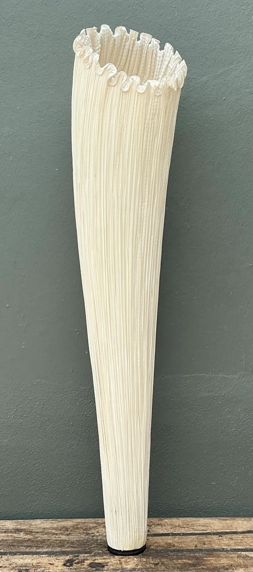 Vintage Aqua Creations Sculptural Fabric Floor Lamp