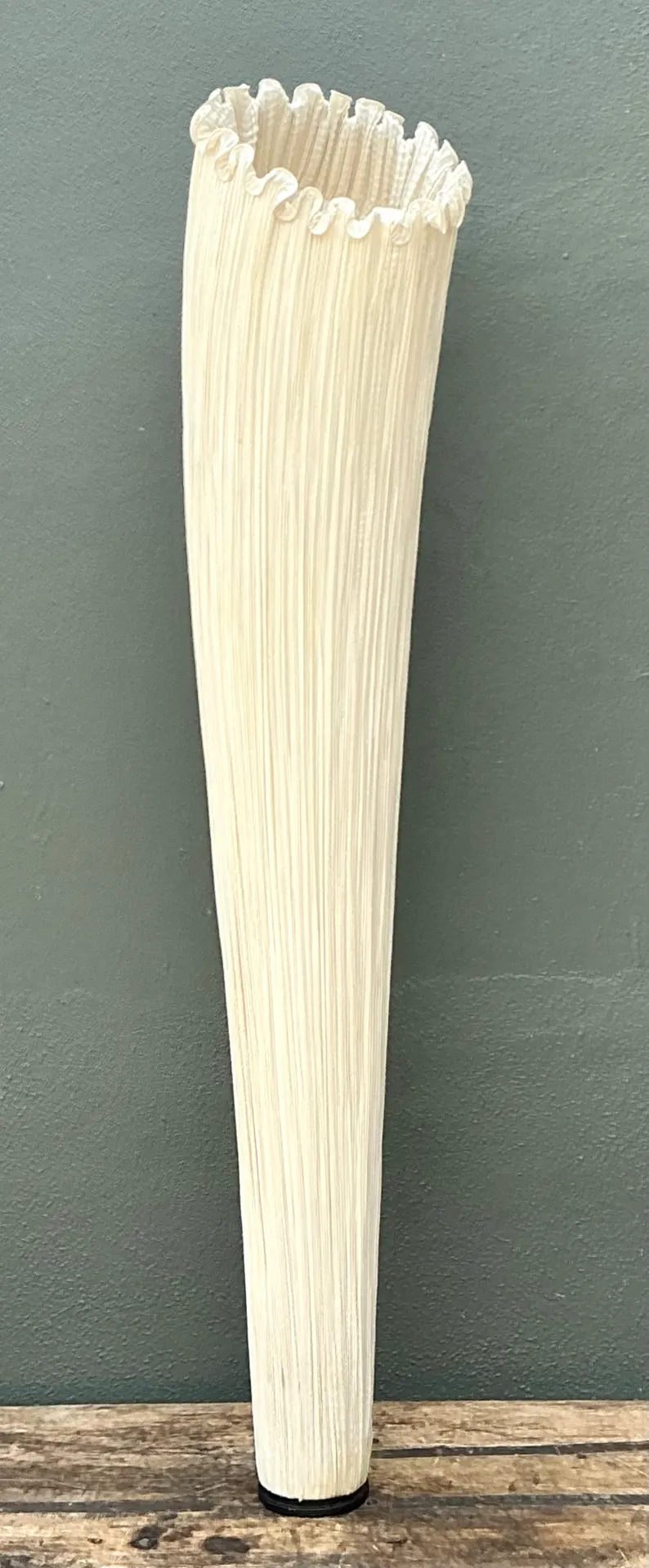 Vintage Aqua Creations Sculptural Fabric Floor Lamp — additional photo 3