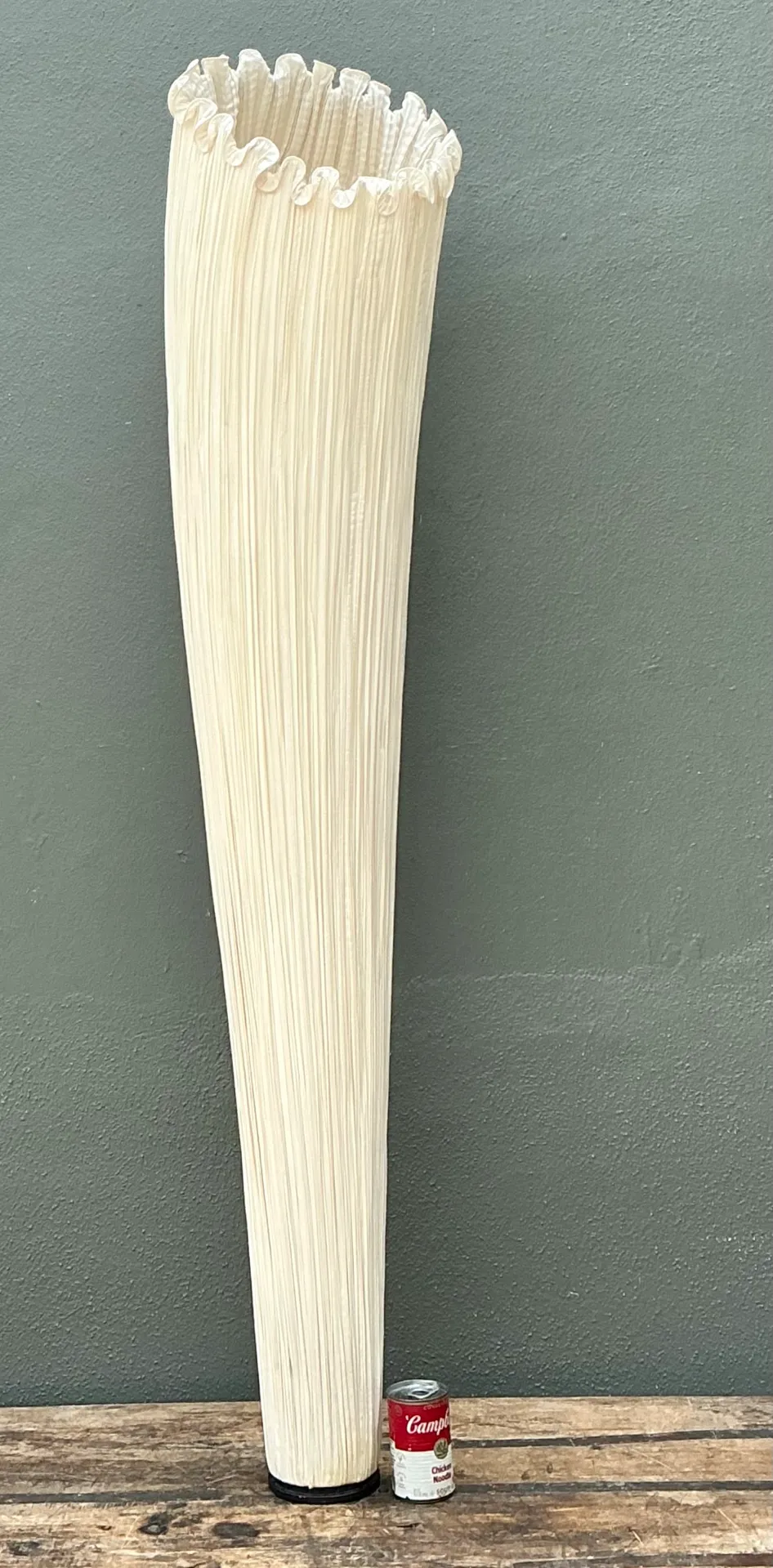 Vintage Aqua Creations Sculptural Fabric Floor Lamp — additional photo 2