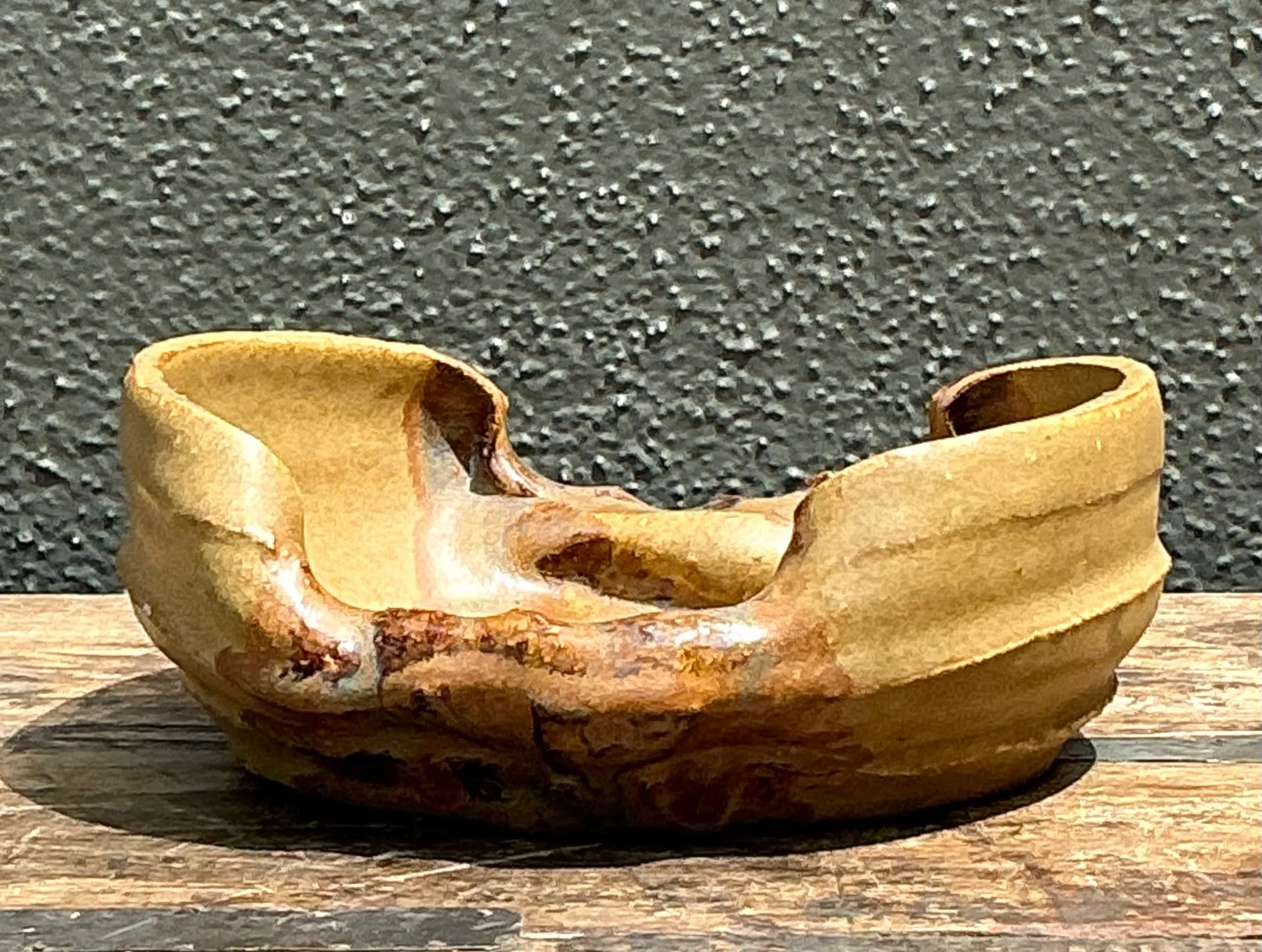 Vintage Abstract Form Ceramic Bowl — additional photo 5
