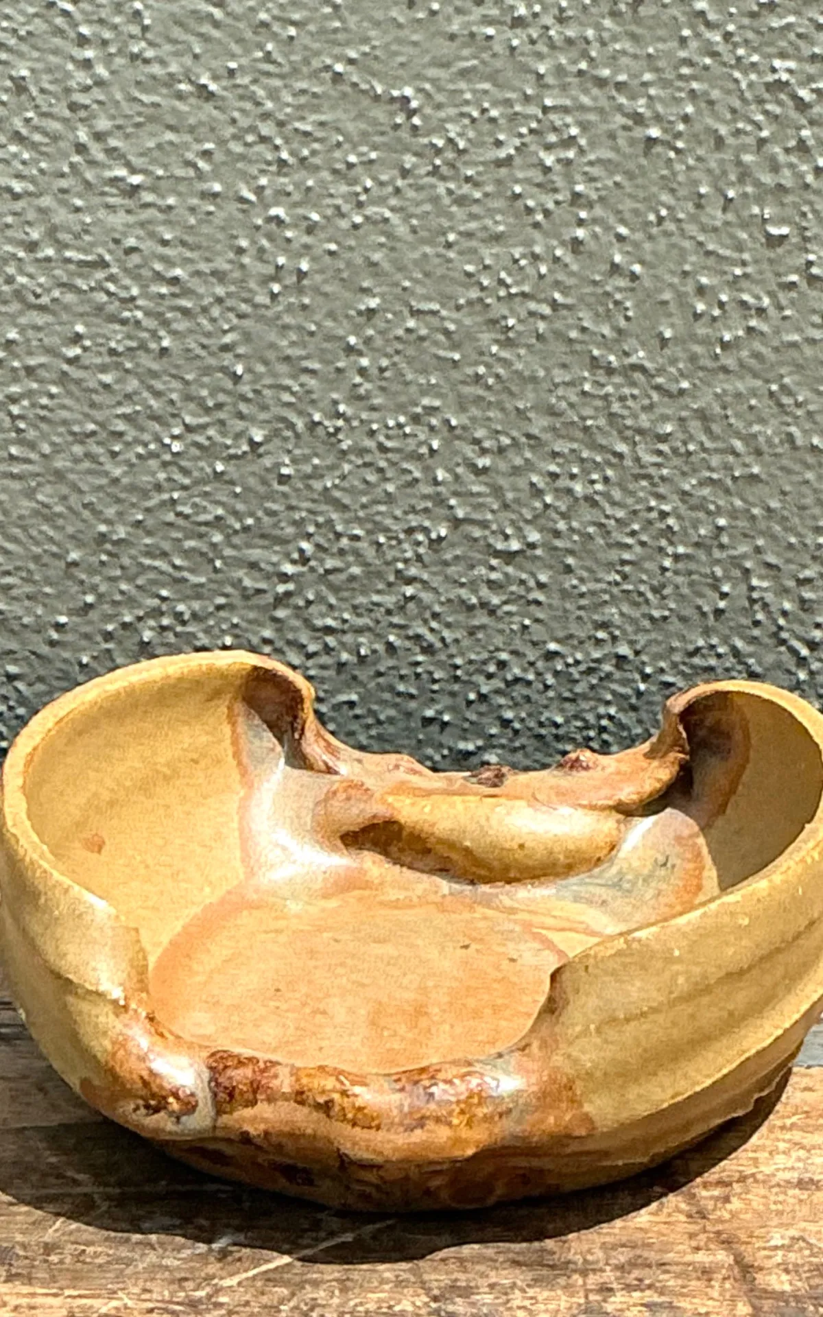 Vintage Abstract Form Ceramic Bowl — additional photo 7