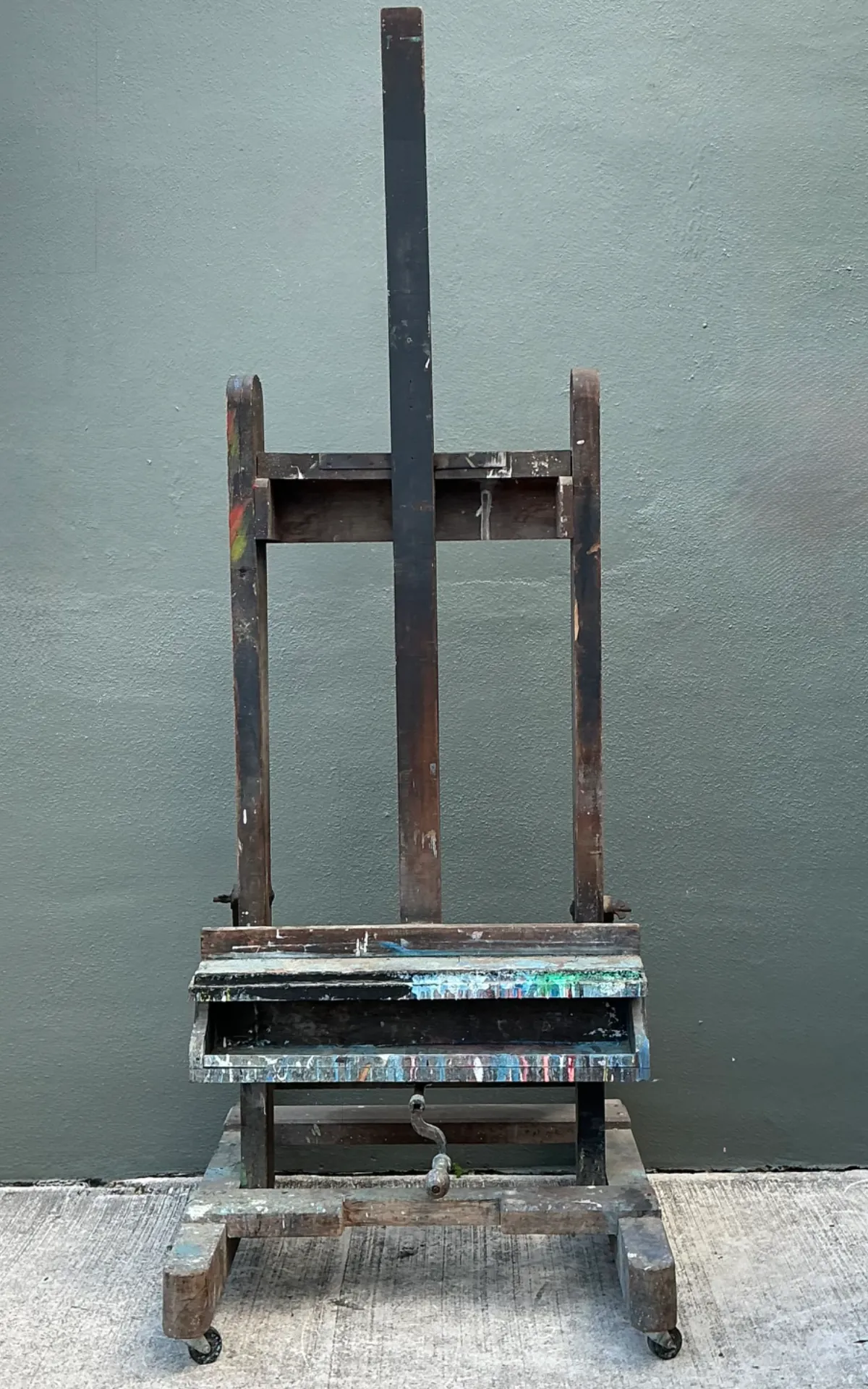 Vintage Rustic Wood Artist Easel — additional photo 1