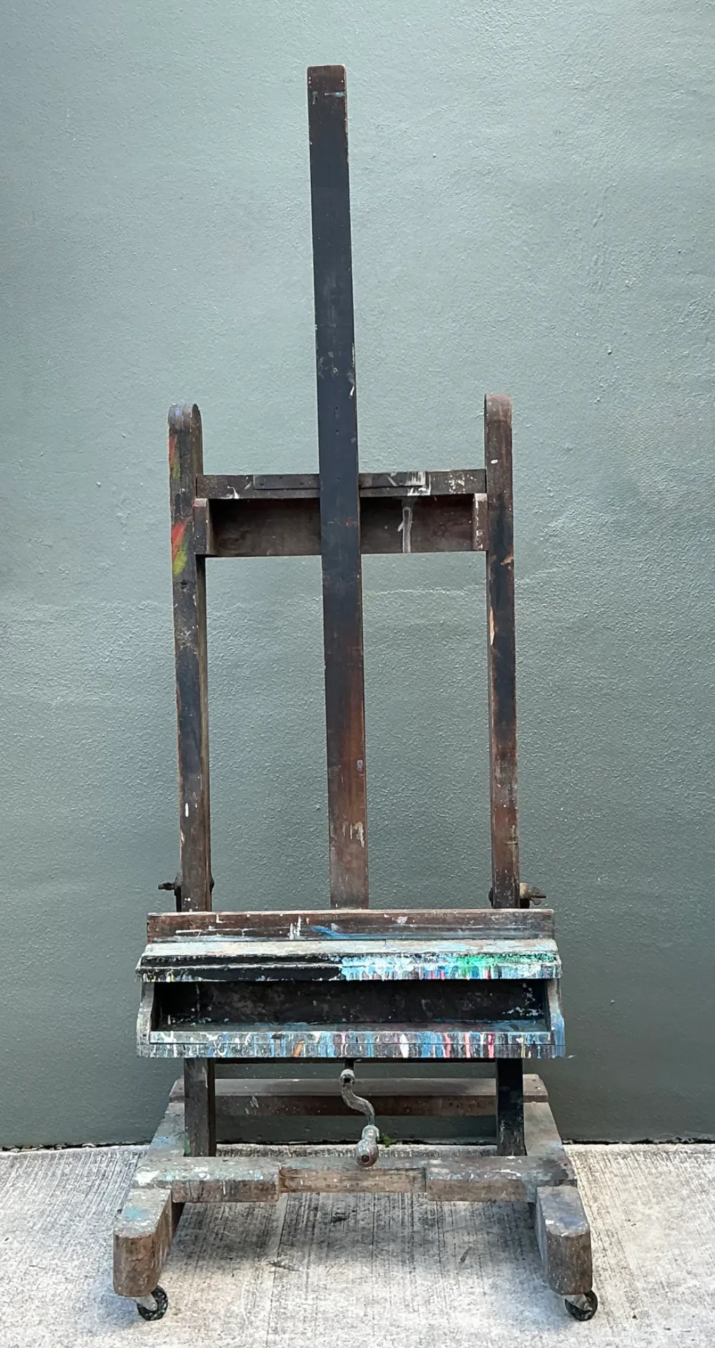 Vintage Rustic Wood Artist Easel — additional photo 3