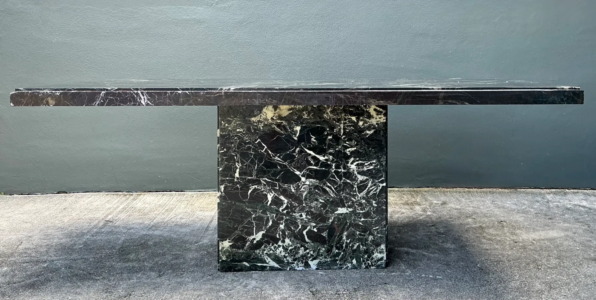 Vintage Italian Stone International Marble Dining Table — additional photo 8