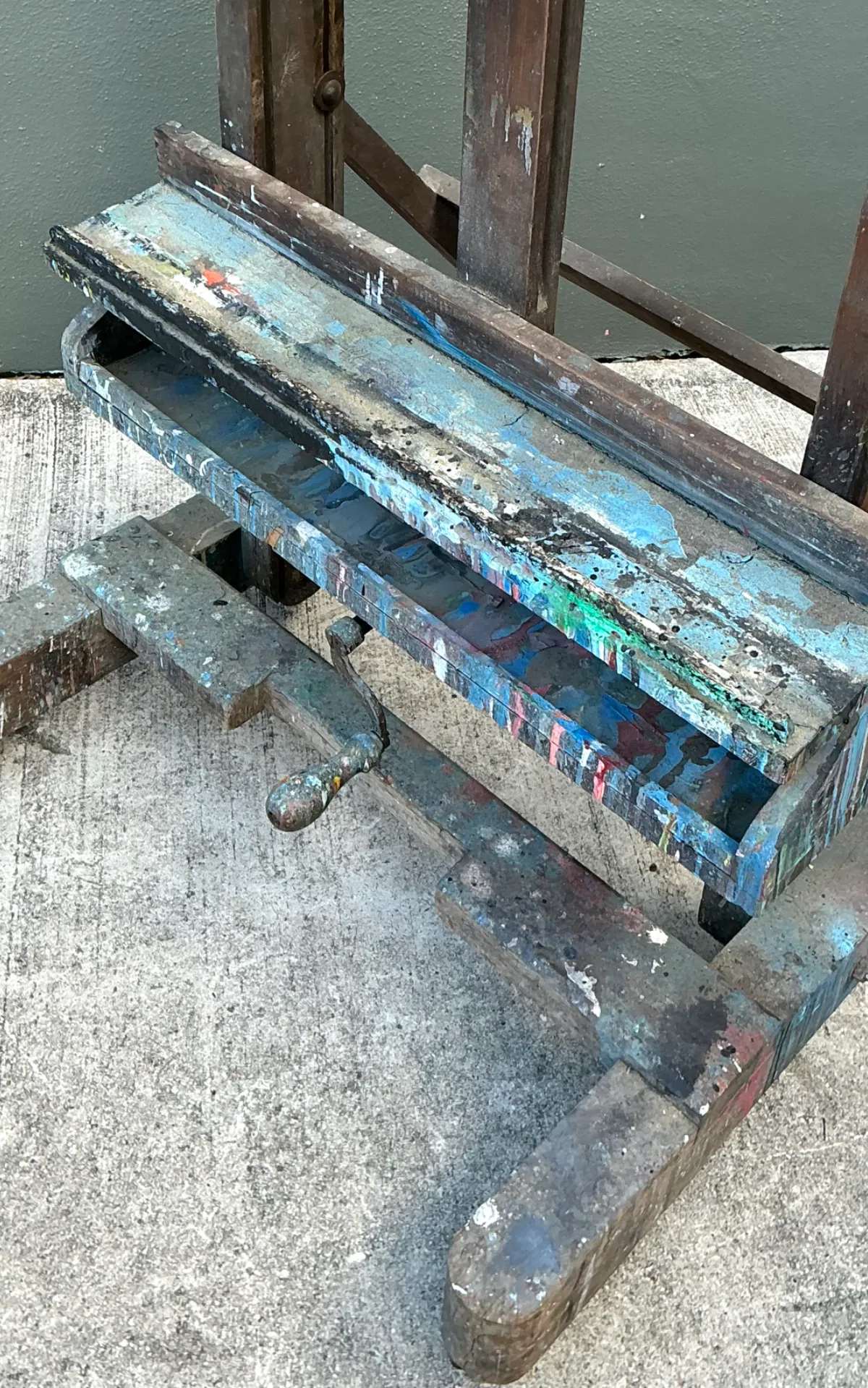 Vintage Rustic Wood Artist Easel — additional photo 7