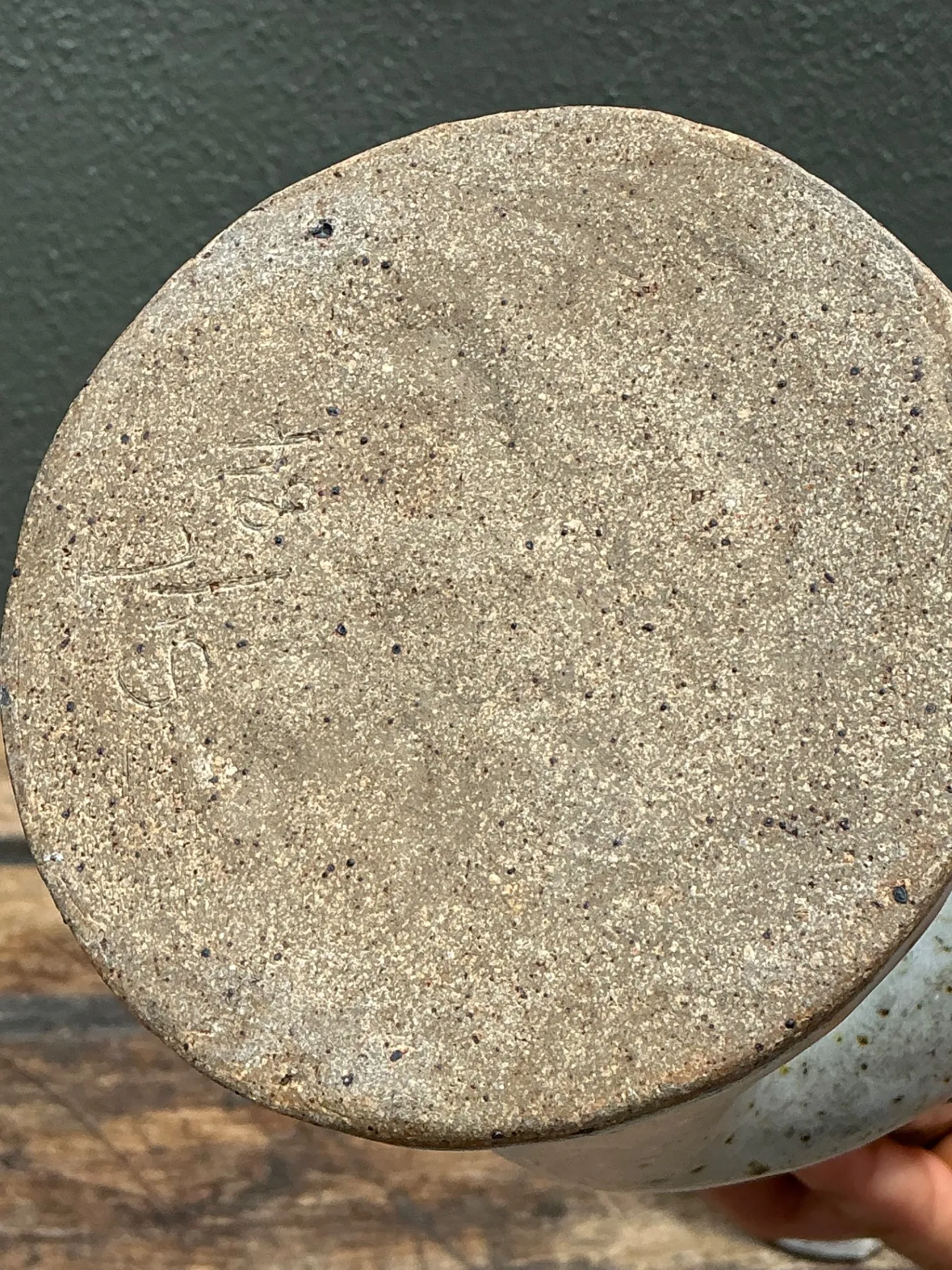 Vintage Abstract Form Ceramic Vase — additional photo 2