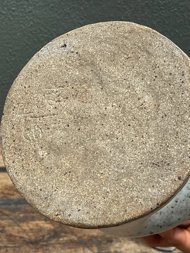 Vintage Abstract Form Ceramic Vase — additional photo 2
