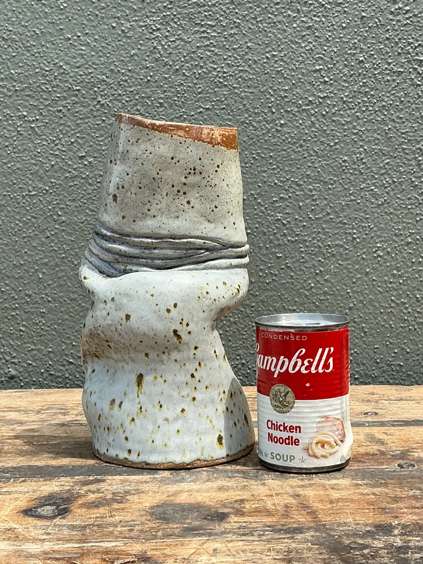 Vintage Abstract Form Ceramic Vase — additional photo 1