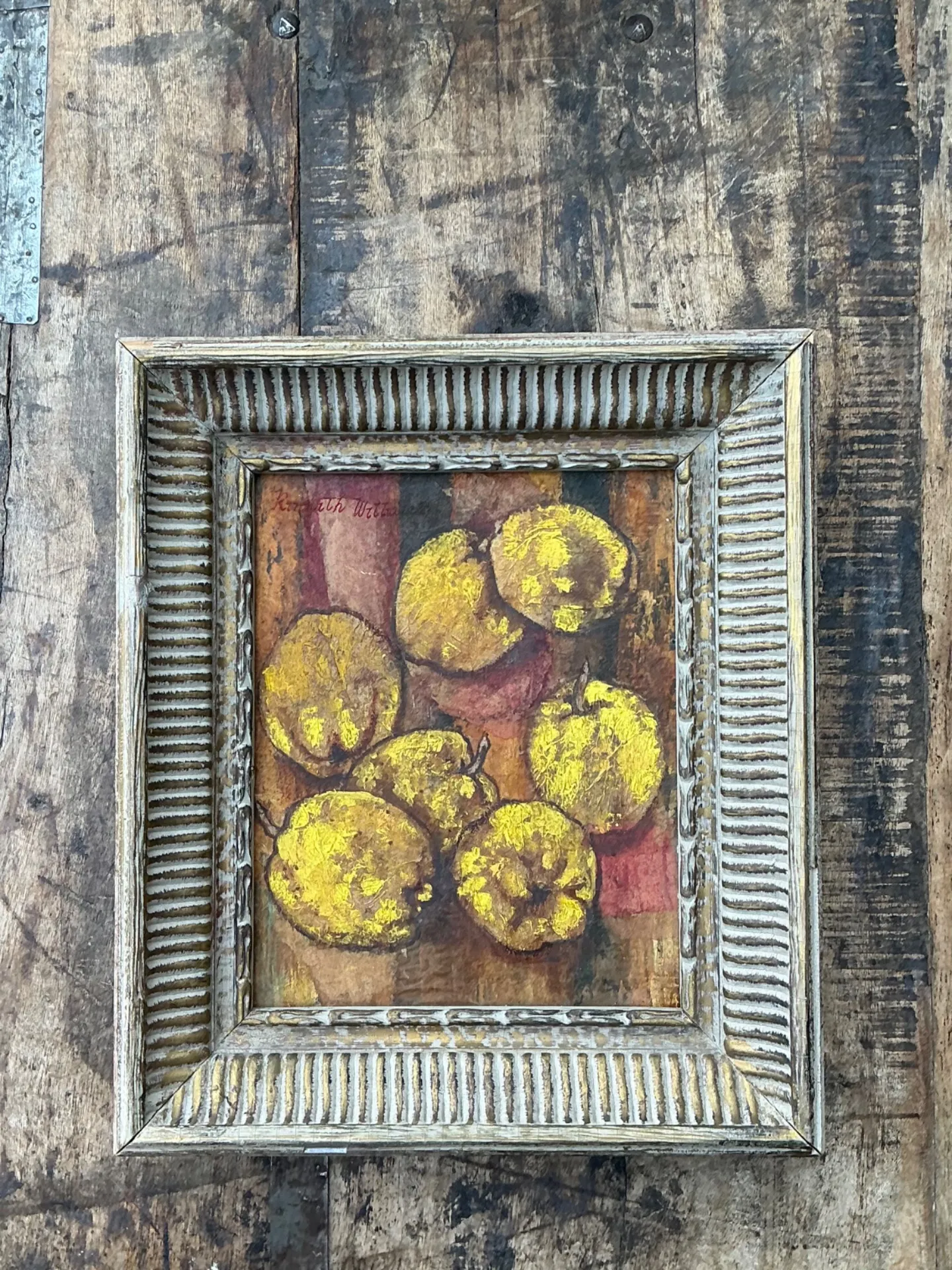 Vintage Framed Still Life Painting — additional photo 5