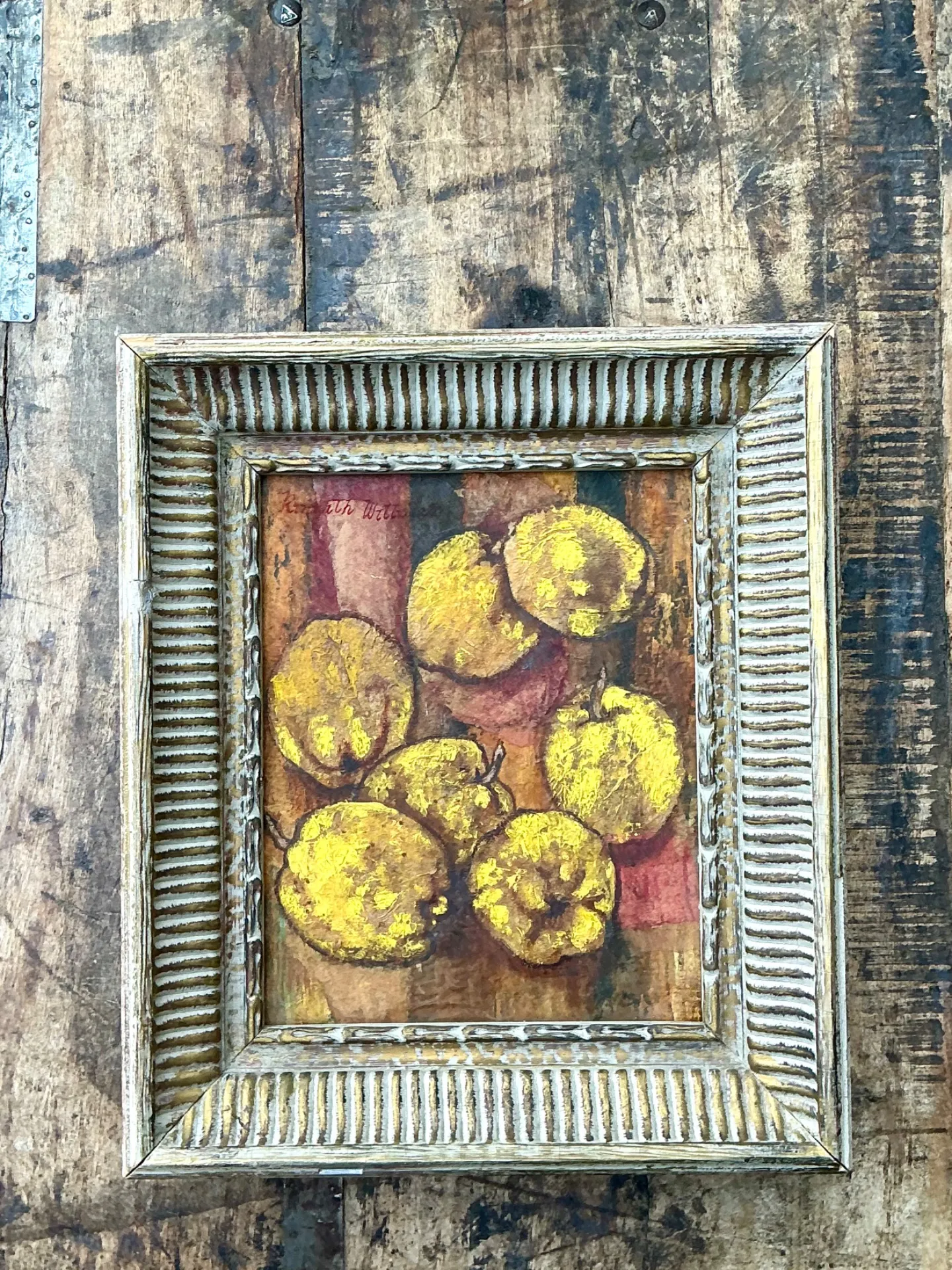 Vintage Framed Still Life Painting — additional photo 8