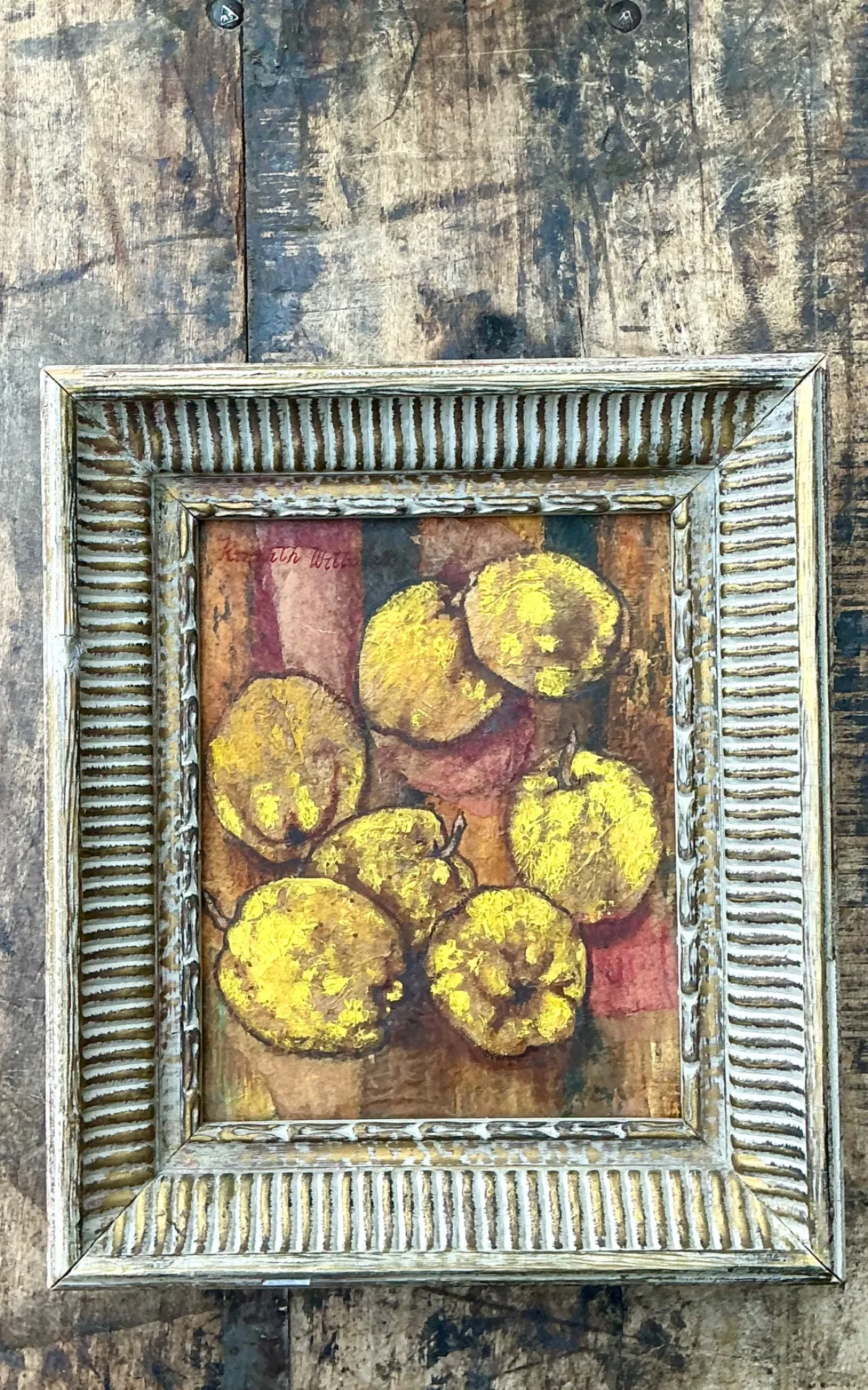 Vintage Framed Still Life Painting — additional photo 8