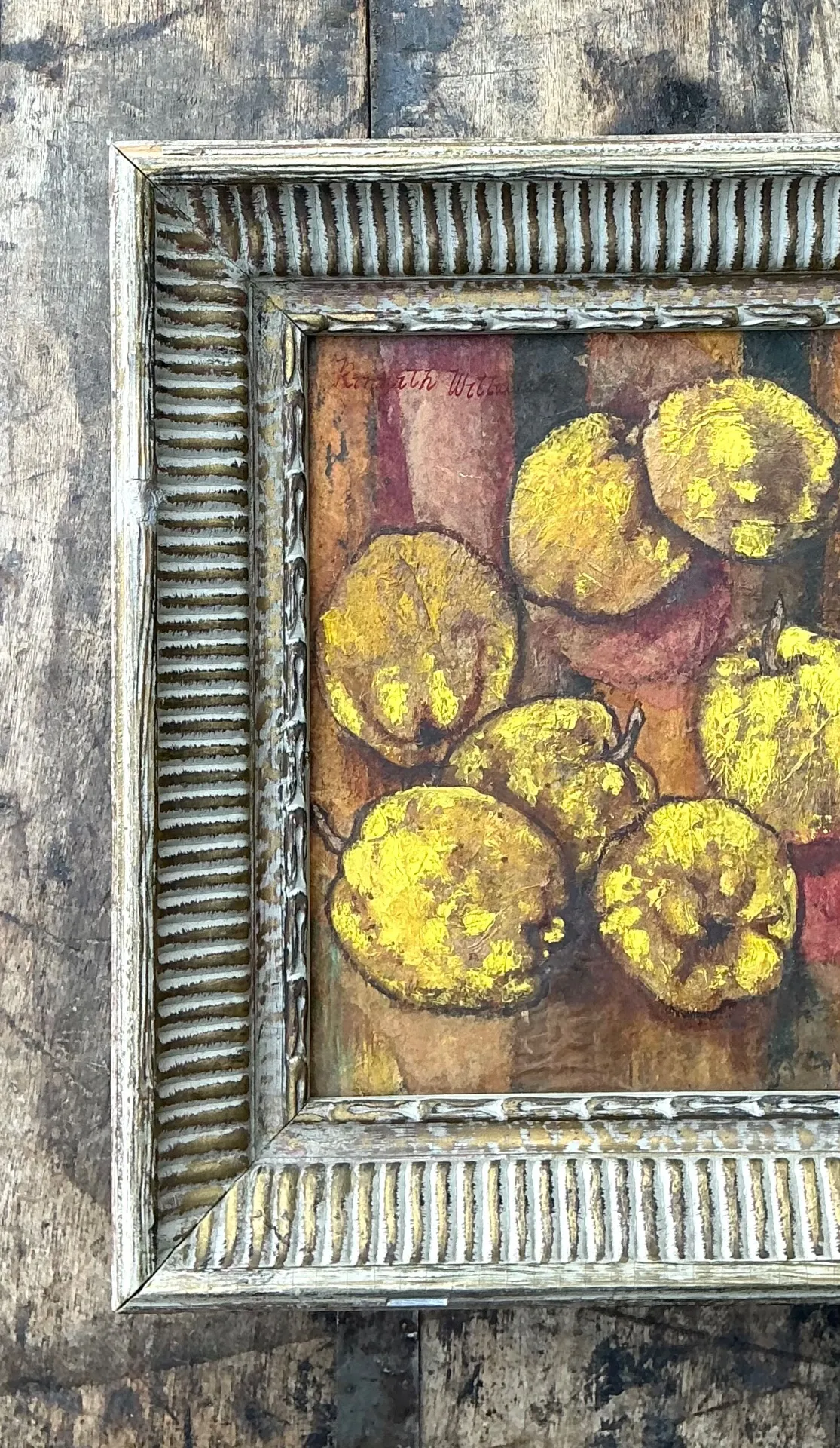Vintage Framed Still Life Painting — additional photo 6