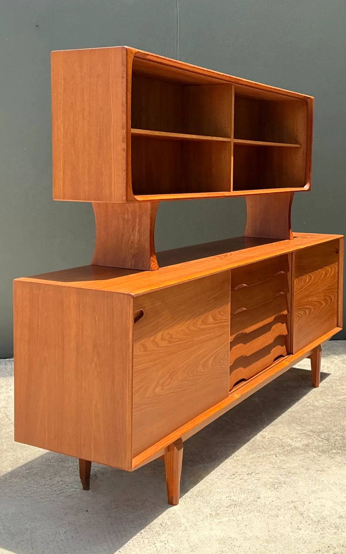 Vintage Drylund Danish Teak Hutch and Sideboard — additional photo 6