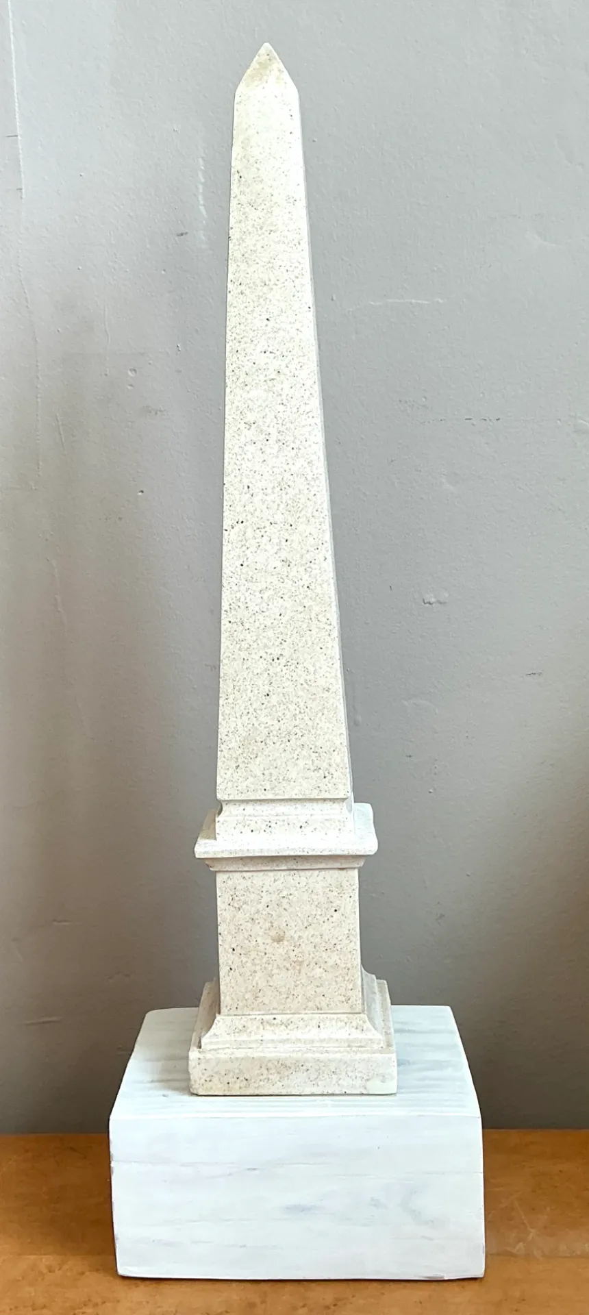 Vintage Stone and Wood Obelisk — additional photo 5