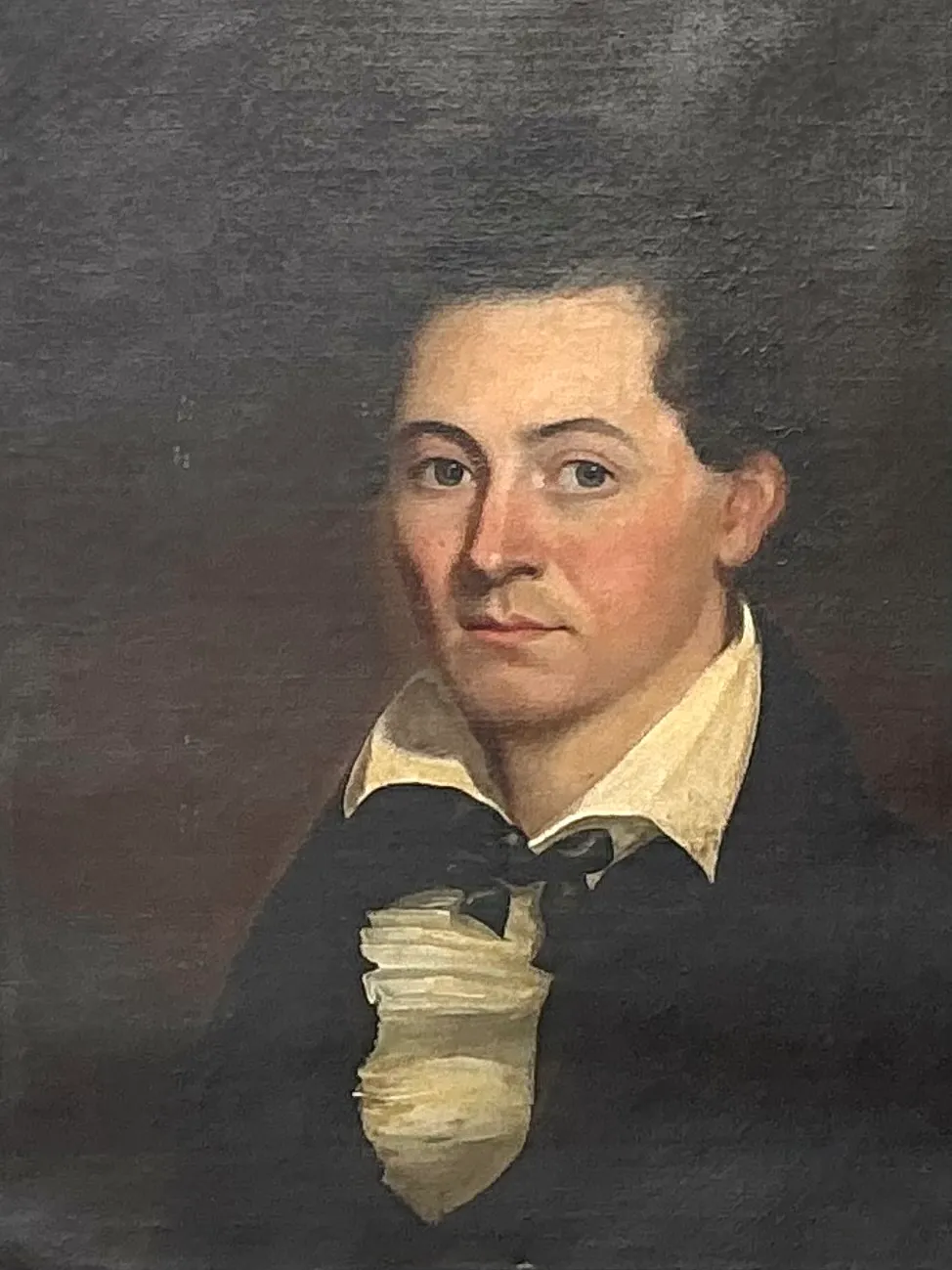 19th Century Framed Oil Portrait Painting Of Gentleman — additional photo 7
