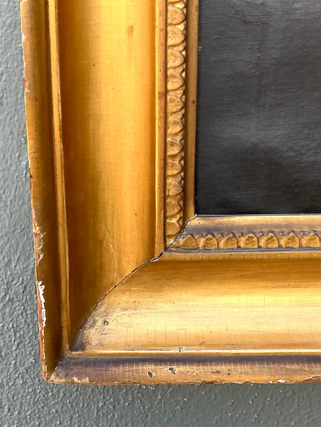 19th Century Framed Oil Portrait Painting Of Gentleman — additional photo 3
