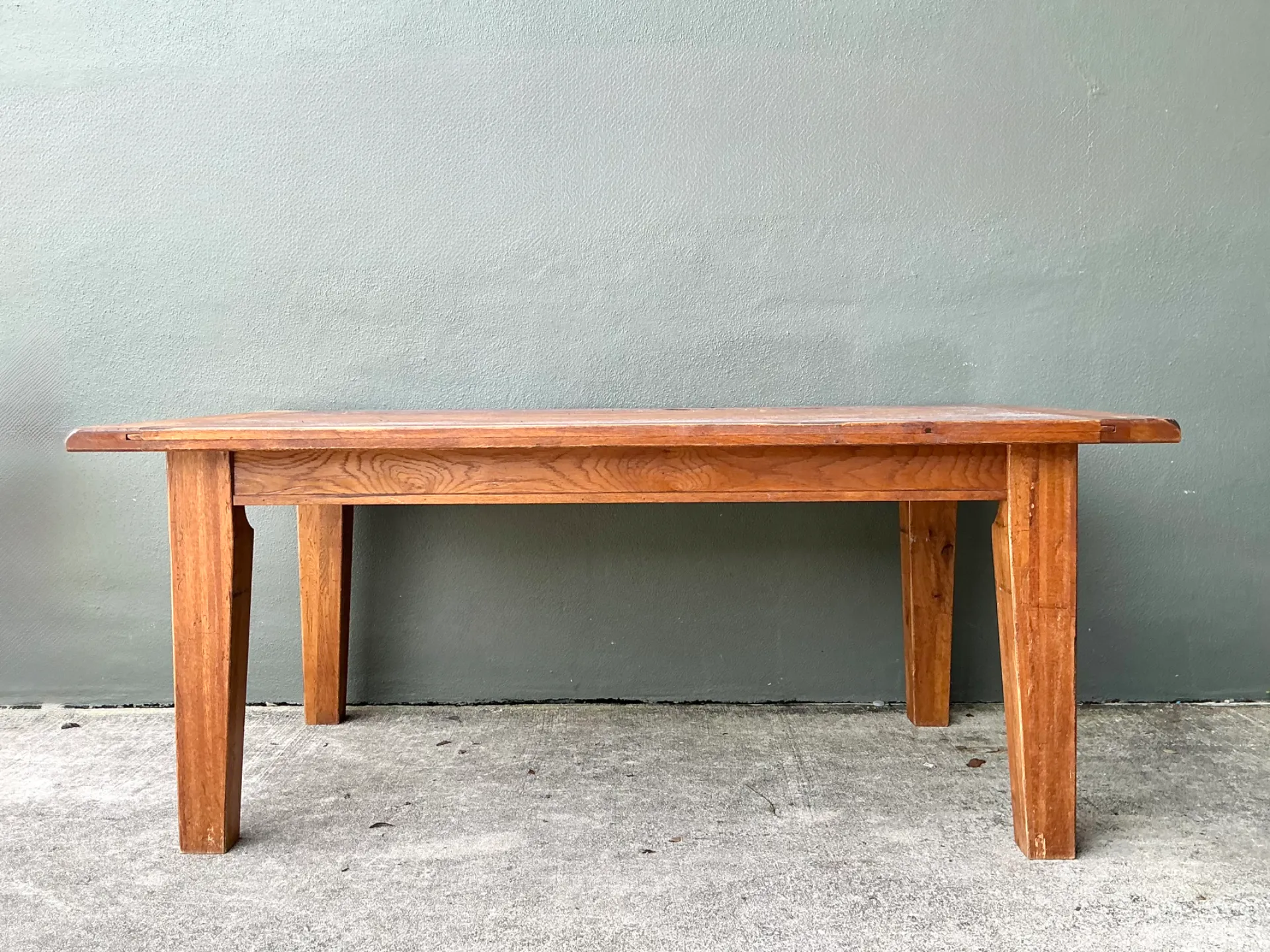 Vintage Solid Wood Farmhouse Table — additional photo 7