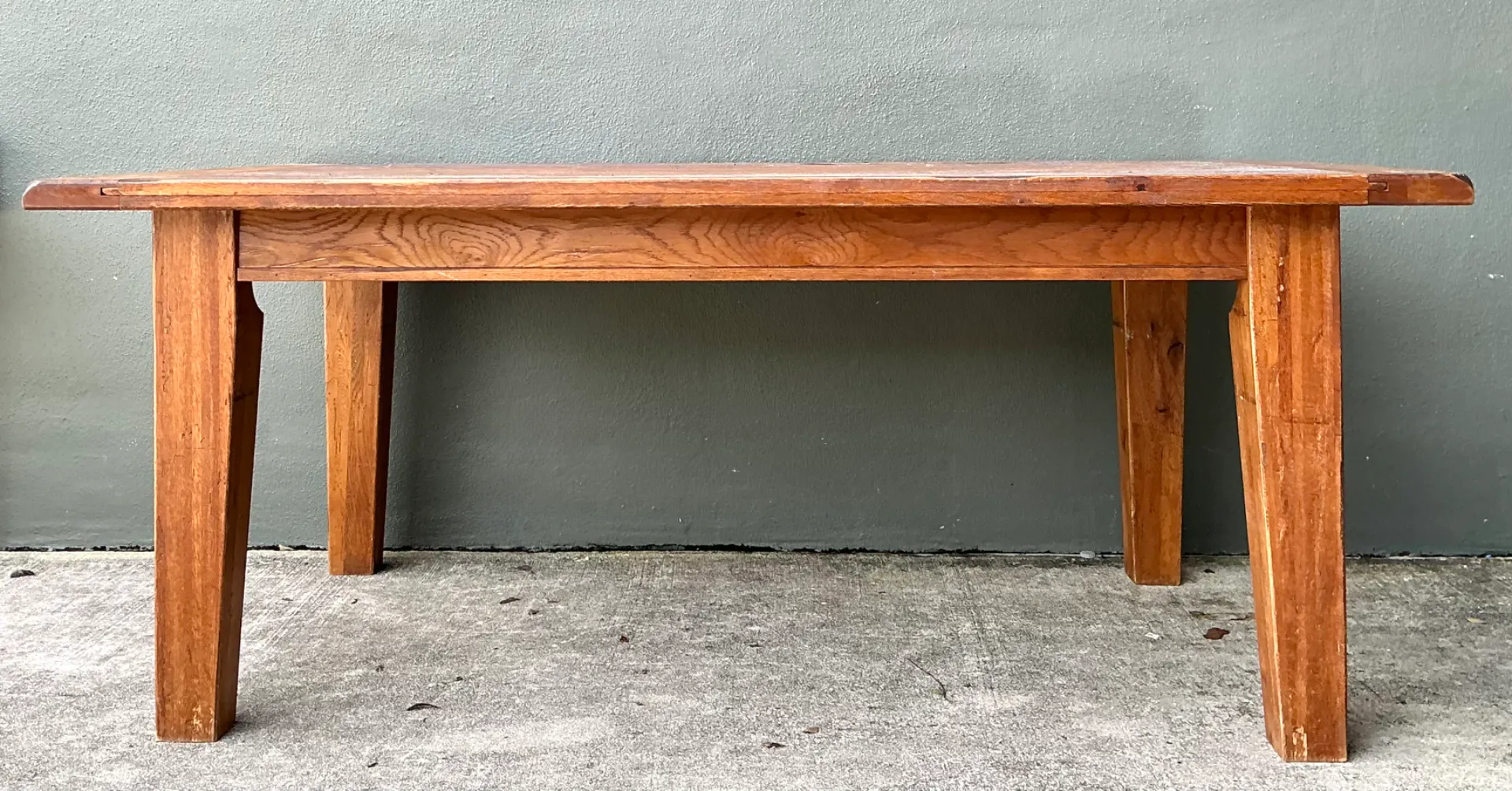 Vintage Solid Wood Farmhouse Table — additional photo 6