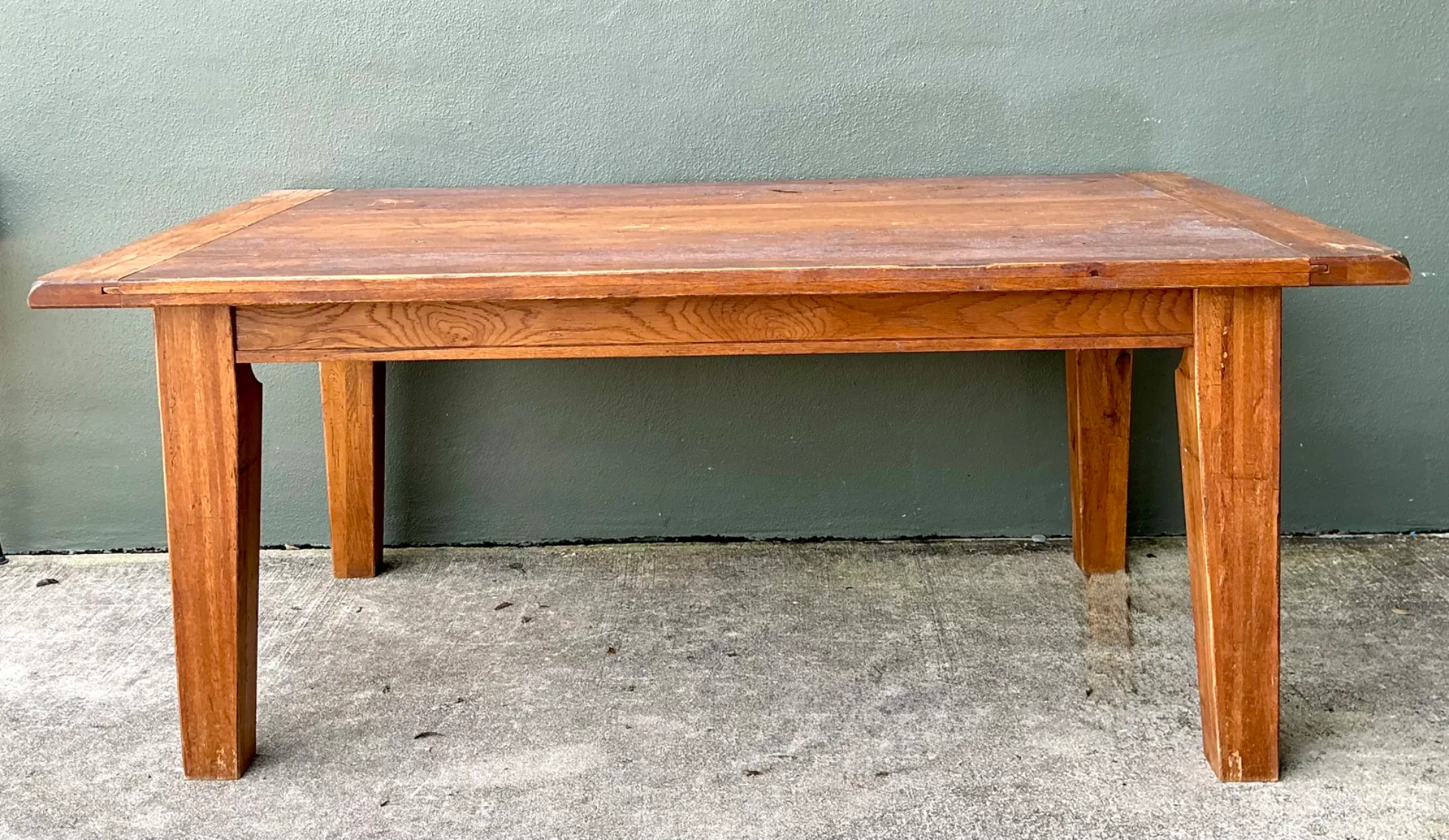 Vintage Solid Wood Farmhouse Table — additional photo 8