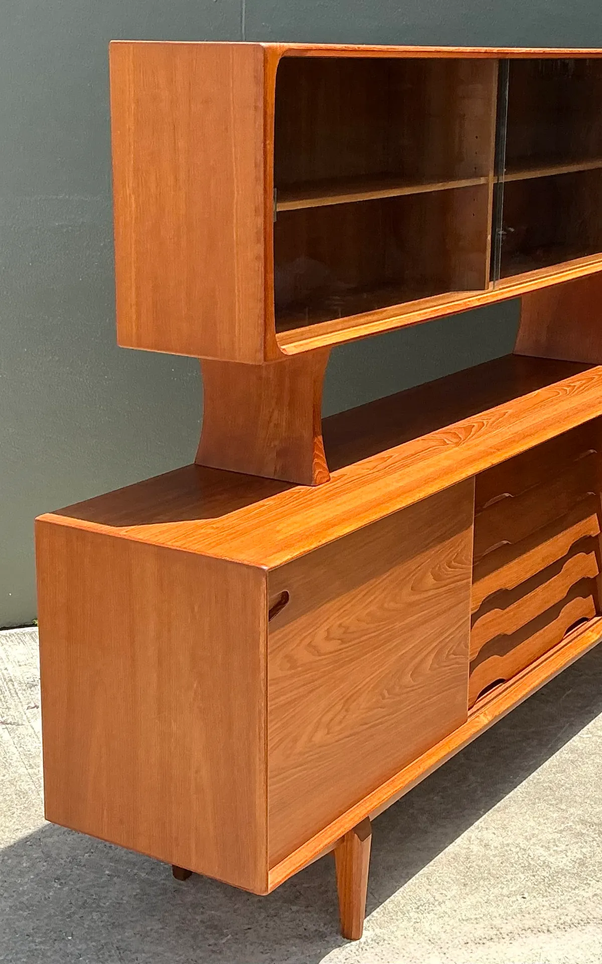 Vintage Drylund Danish Teak Hutch and Sideboard — additional photo 4