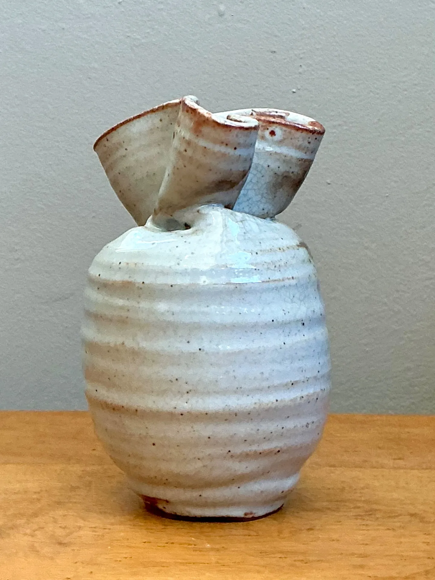 Vintage Abstract Ceramic Vase — additional photo 3