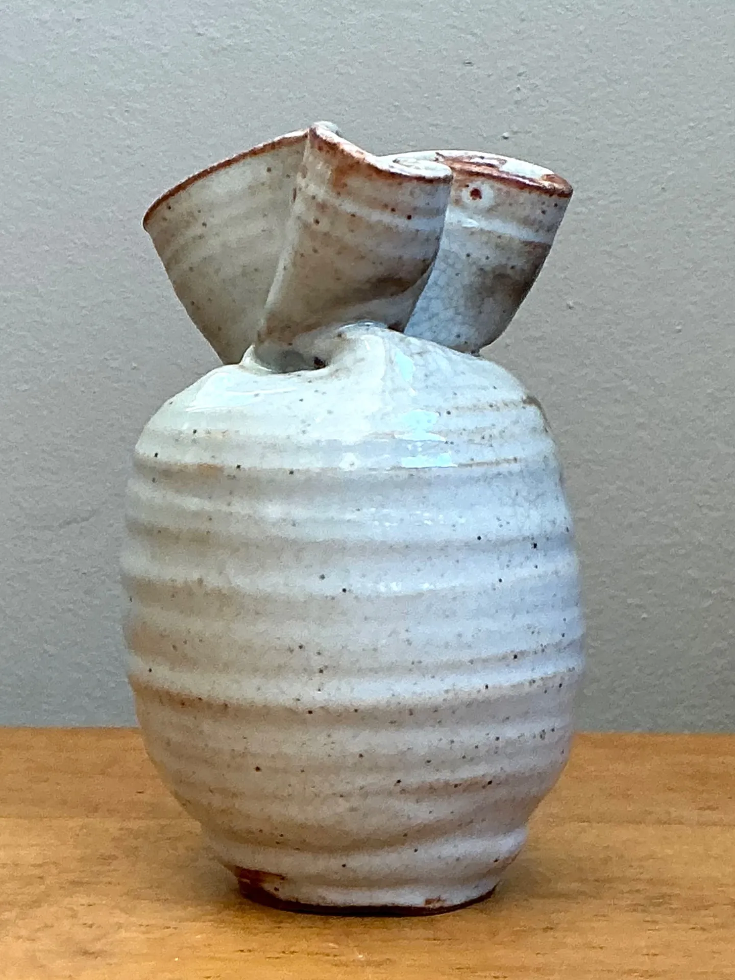Vintage Abstract Ceramic Vase — additional photo 1