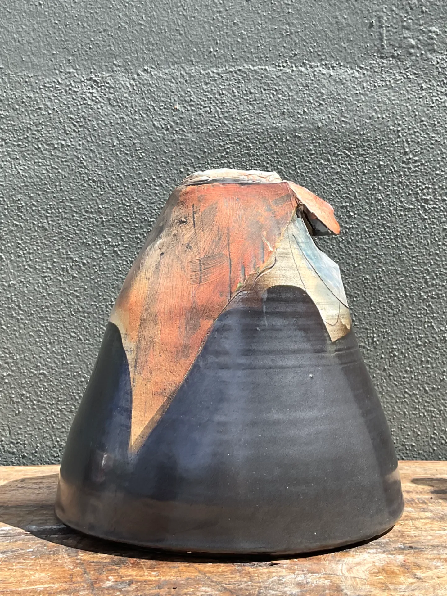 Vintage Abstract Ceramic Vase — additional photo 5