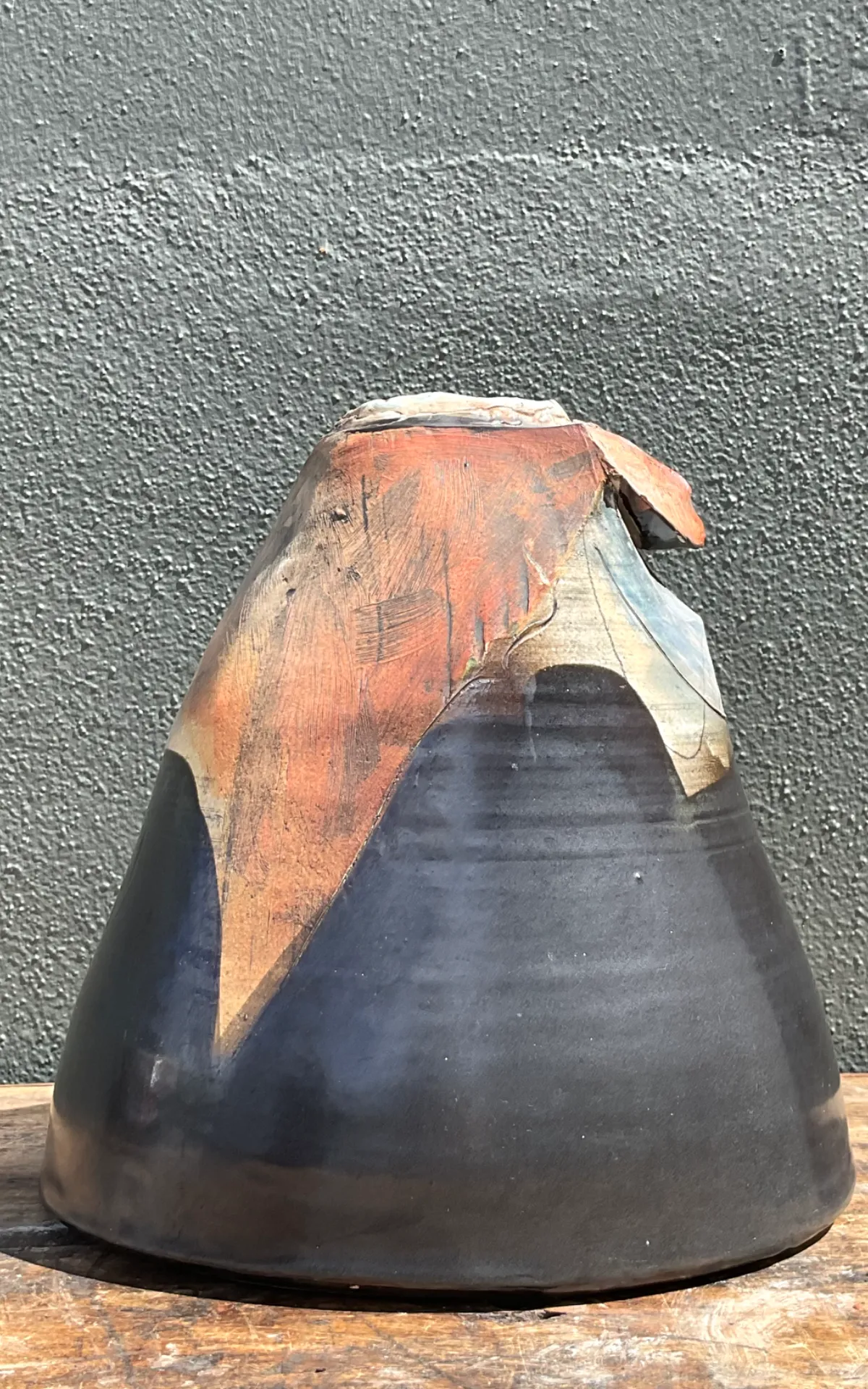 Vintage Abstract Ceramic Vase — additional photo 5