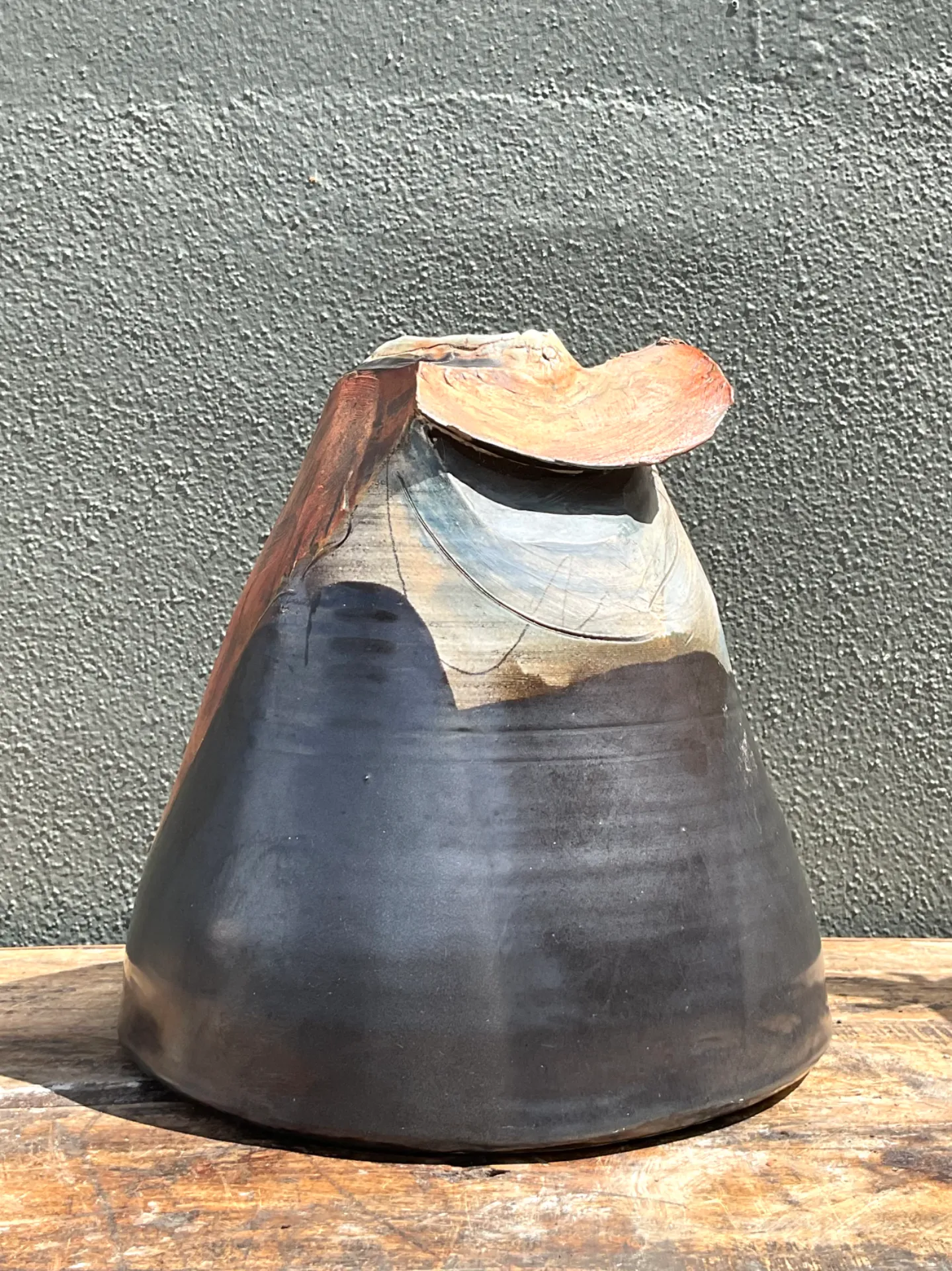Vintage Abstract Ceramic Vase — additional photo 7