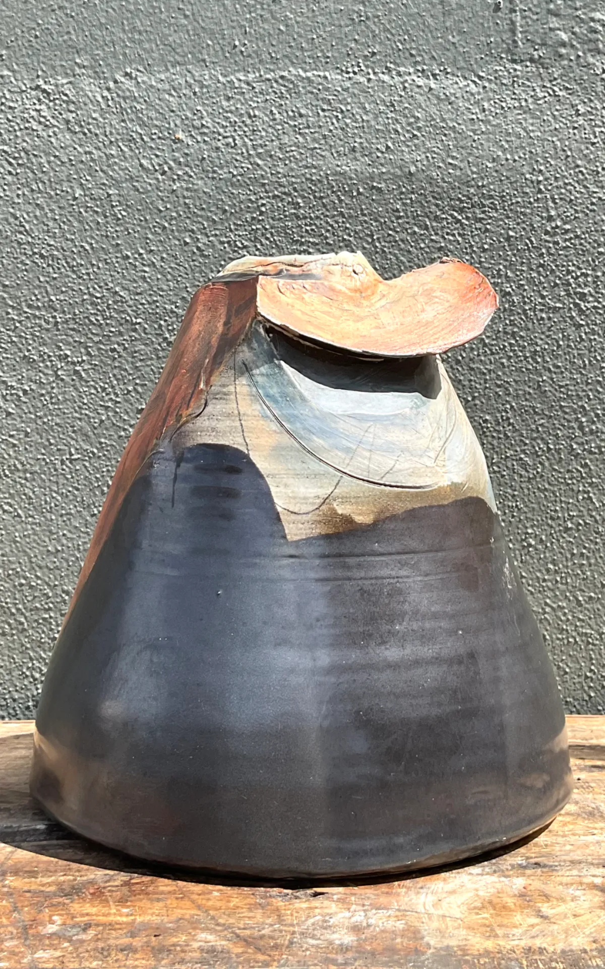 Vintage Abstract Ceramic Vase — additional photo 7