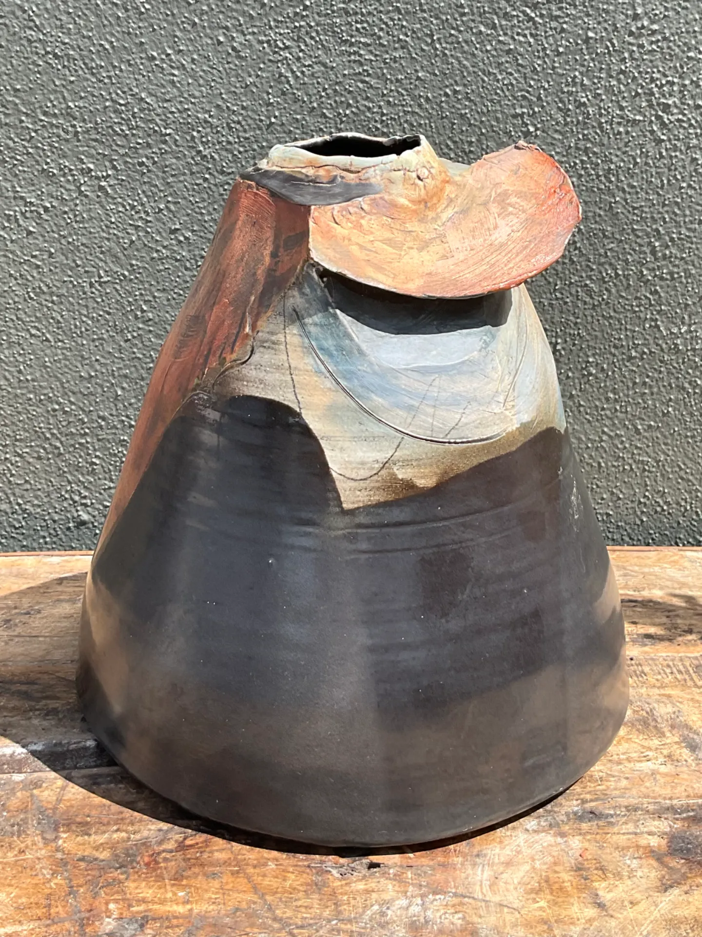 Vintage Abstract Ceramic Vase — additional photo 6
