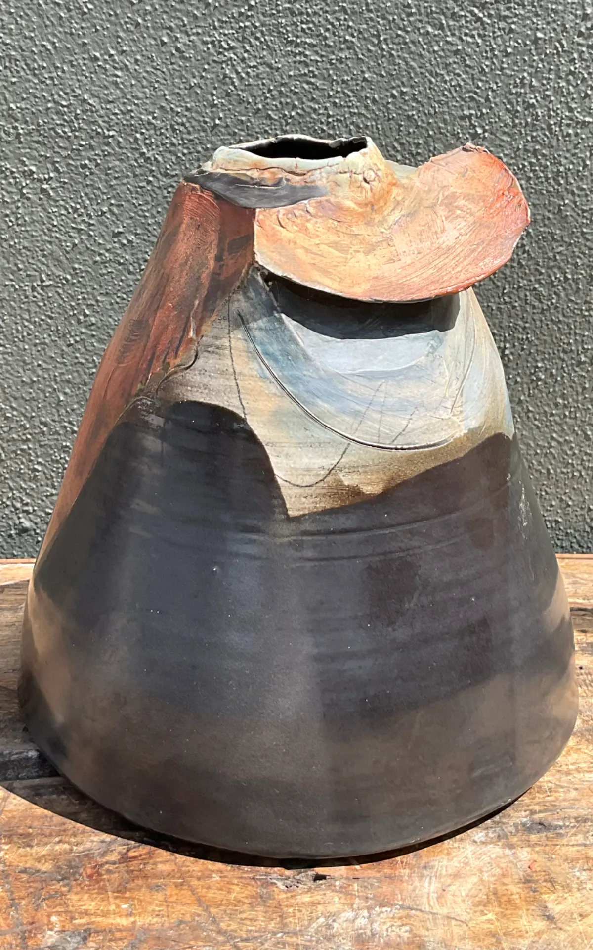 Vintage Abstract Ceramic Vase — additional photo 6