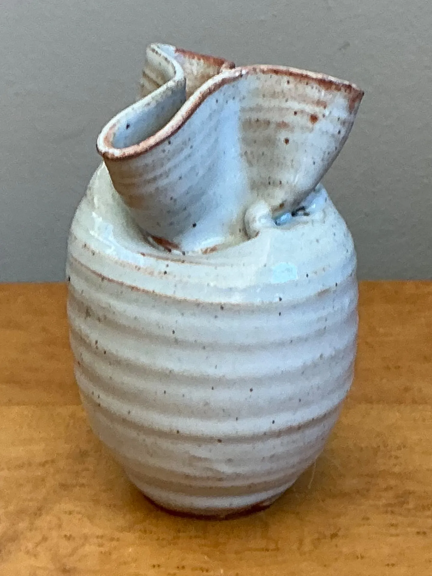 Vintage Abstract Ceramic Vase — additional photo 2