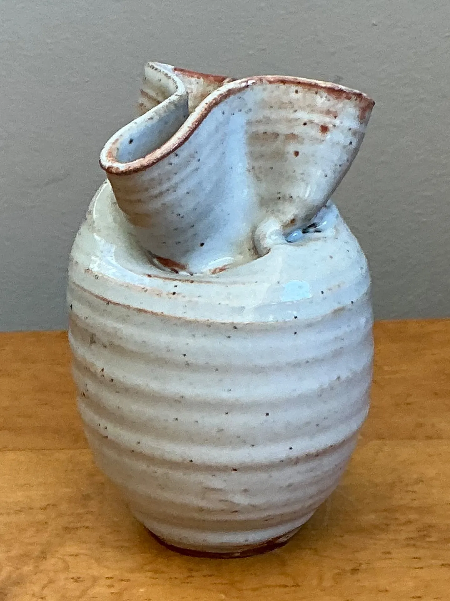 Vintage Abstract Ceramic Vase — additional photo 7