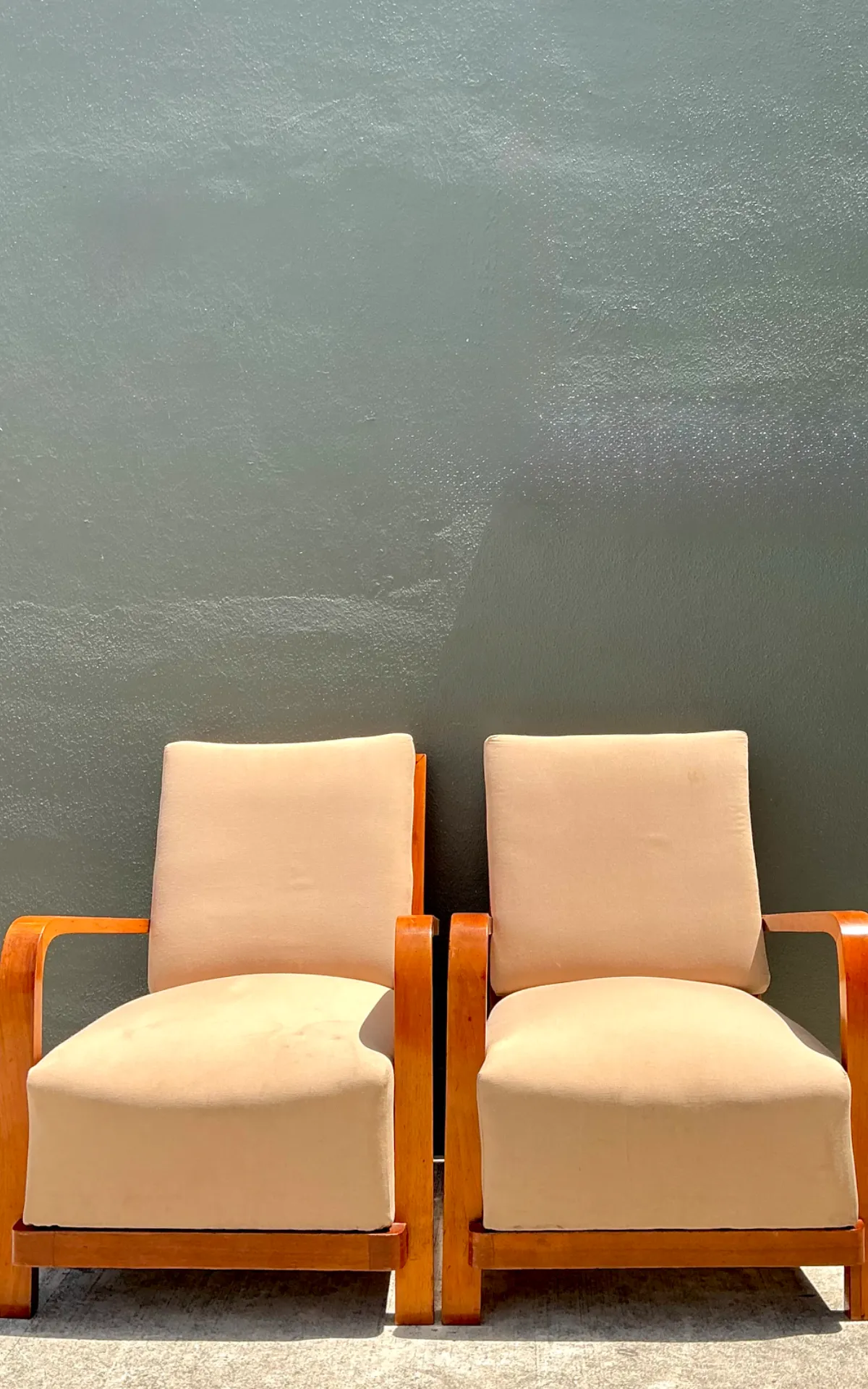 Vintage Art Deco Lounge Chairs - Pair — additional photo 5