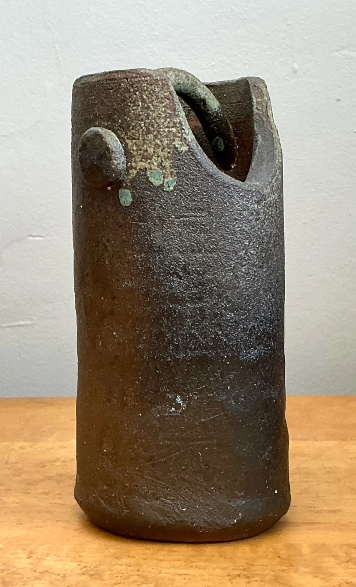 Vintage Handcrafted Earthenware Vessel — additional photo 1