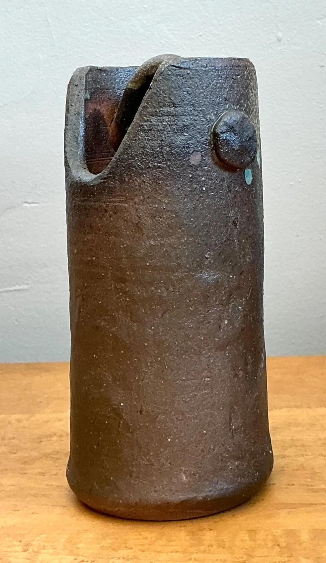 Vintage Handcrafted Earthenware Vessel — additional photo 2