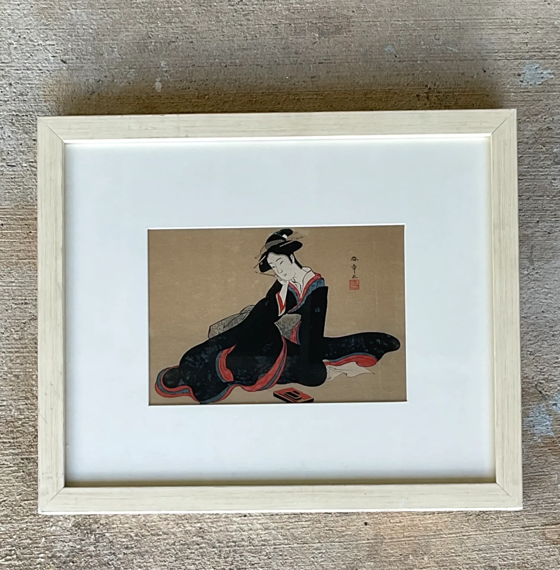 Vintage Japanese Woodblock Print — additional photo 3
