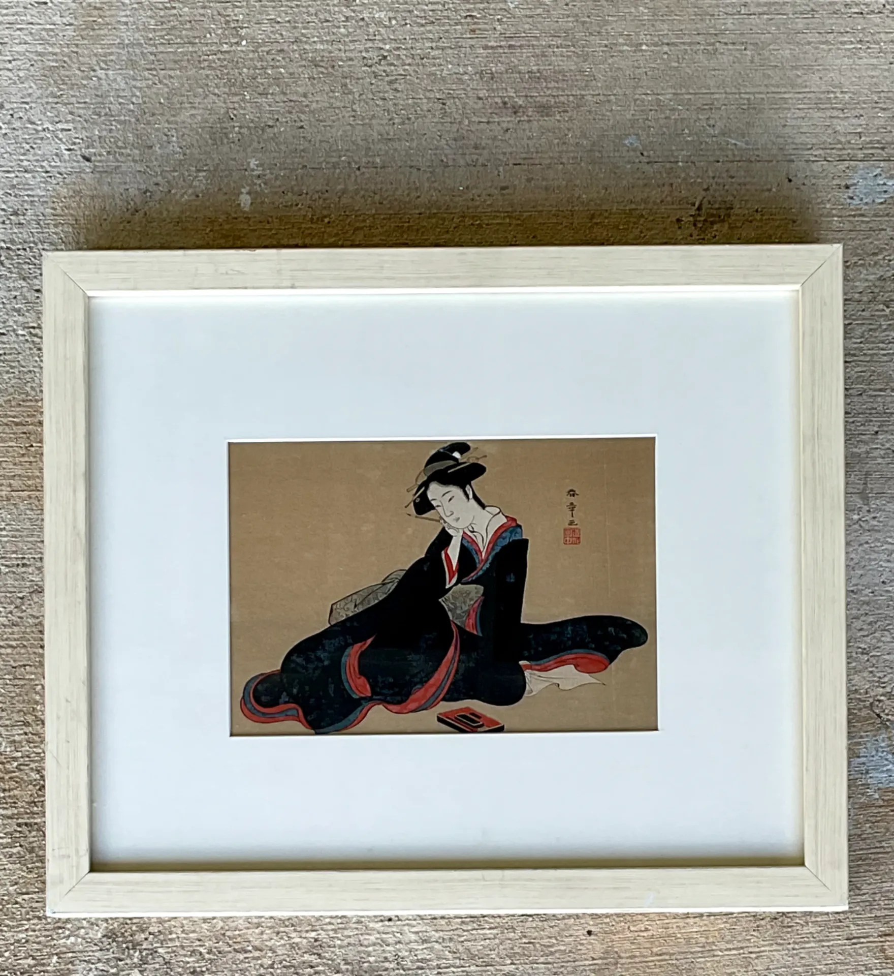 Vintage Japanese Woodblock Print — additional photo 1