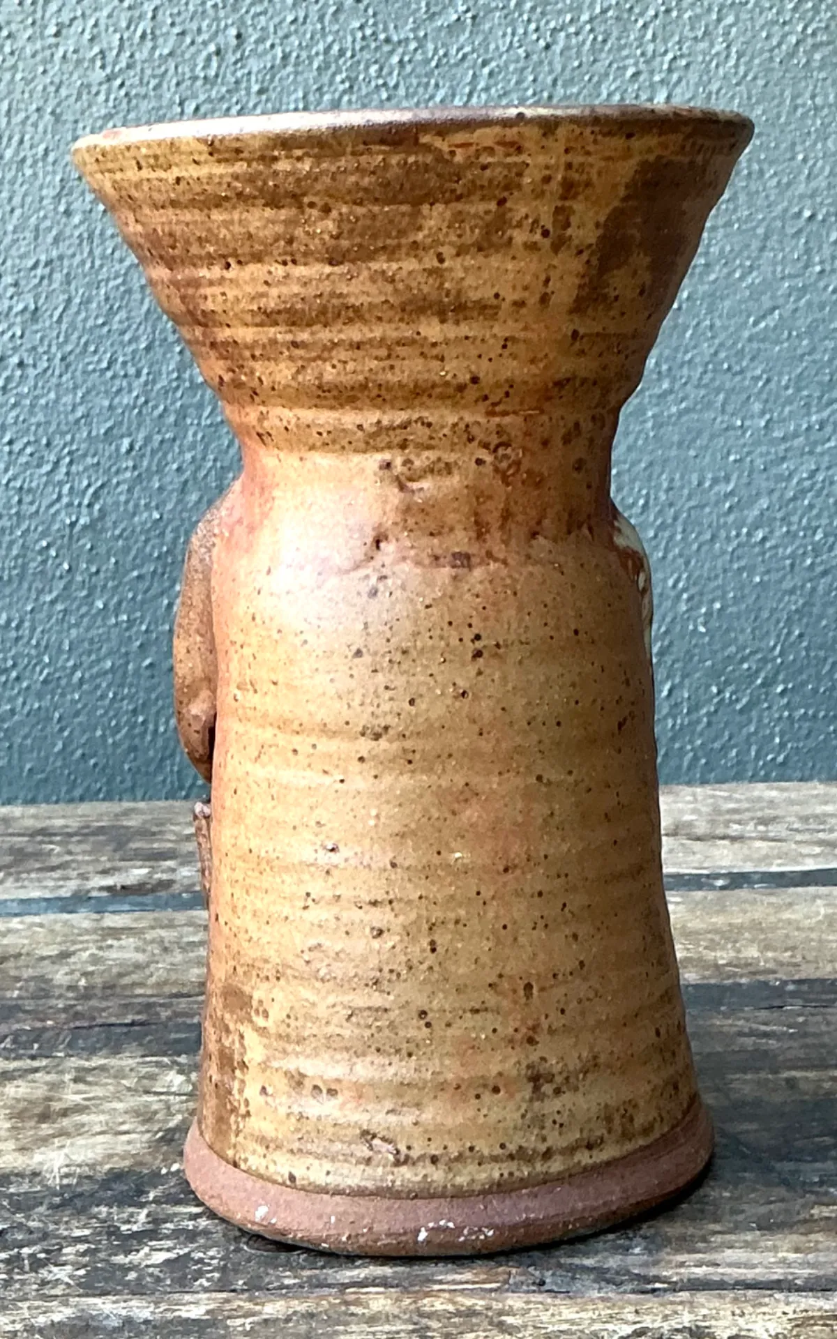 Vintage Handcrafted Ceramic Farmer Vase — additional photo 5